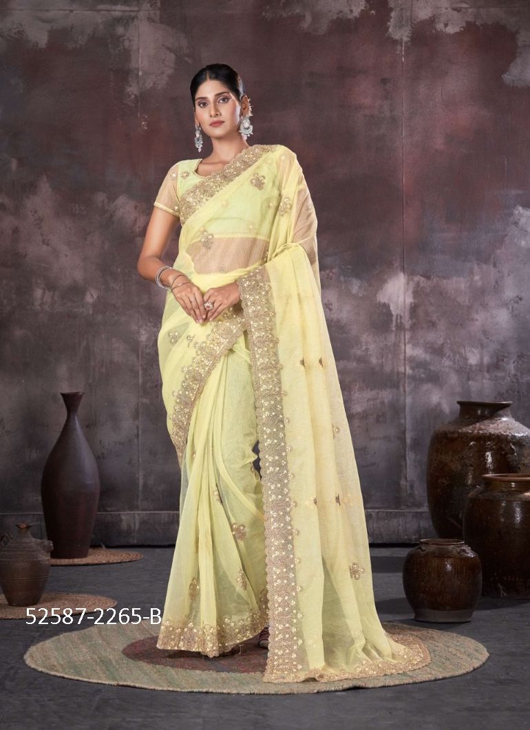 COLORS OF 2265 - CATALOG # 52587 (SET OF 4 SAREES)