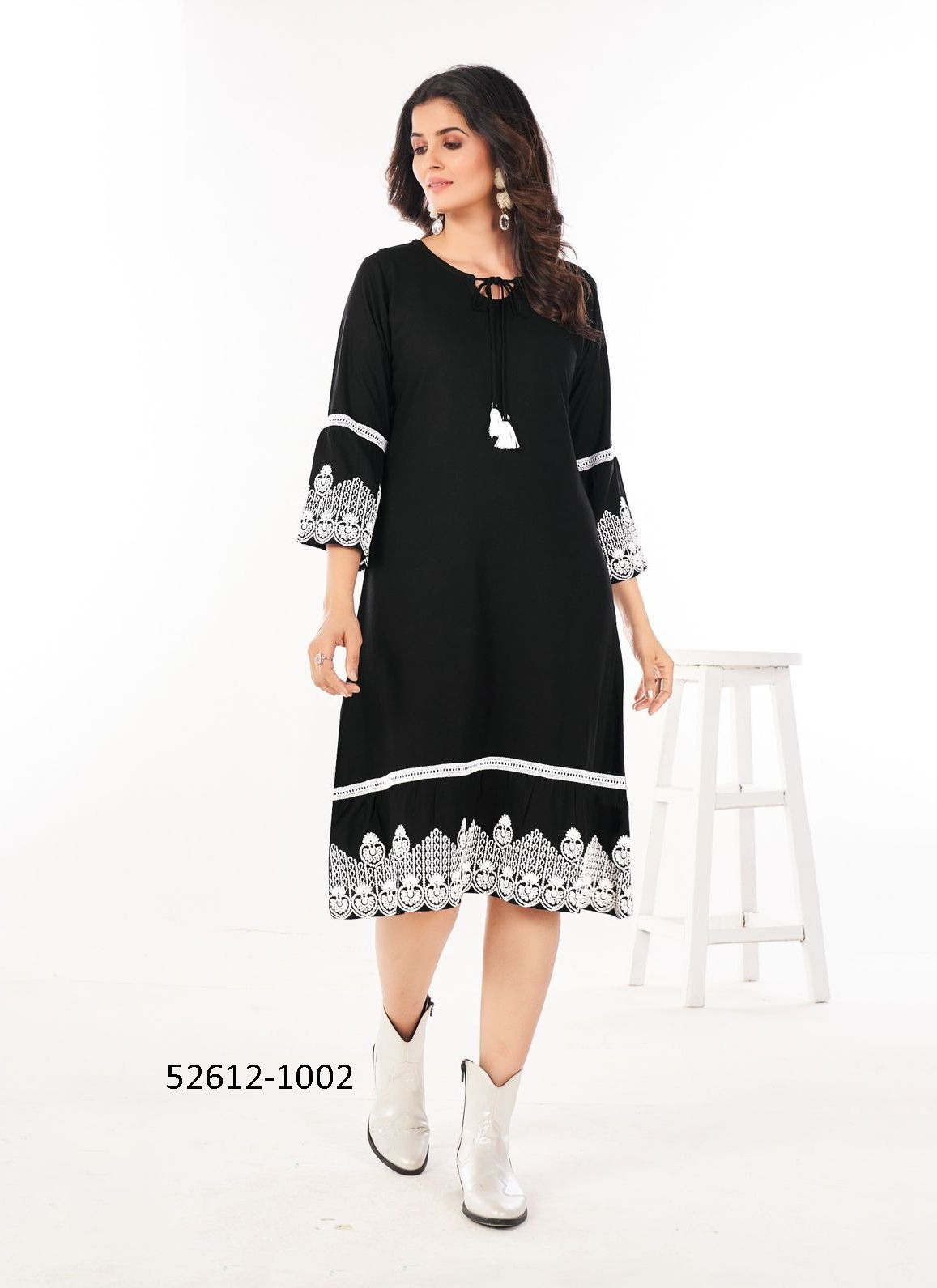 WIMBLEDON - CATALOG # 52612 (SET OF 6 READYMADE KURTIS) WIMBLEDON - CATALOG # 52612 (SET OF 6 READYMADE KURTIS)