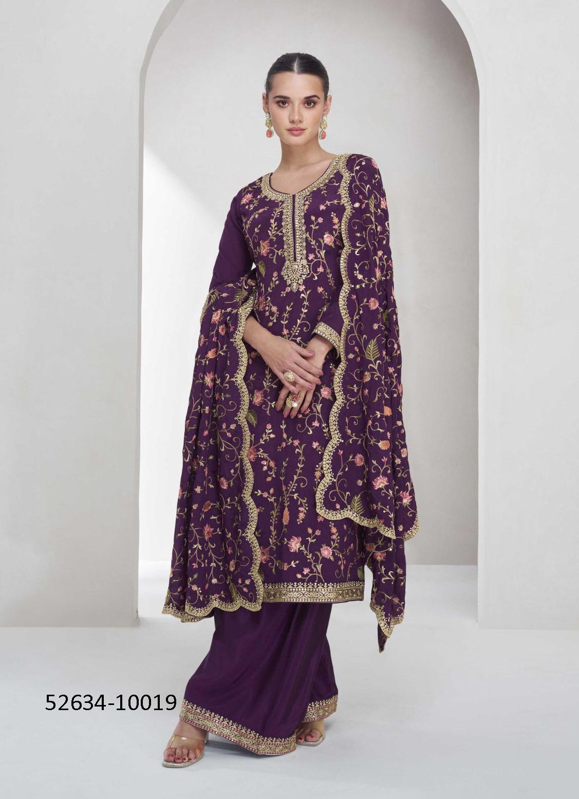 SHREYA - CATALOG # 52634 (SET OF 4 READYMADE SUITS)