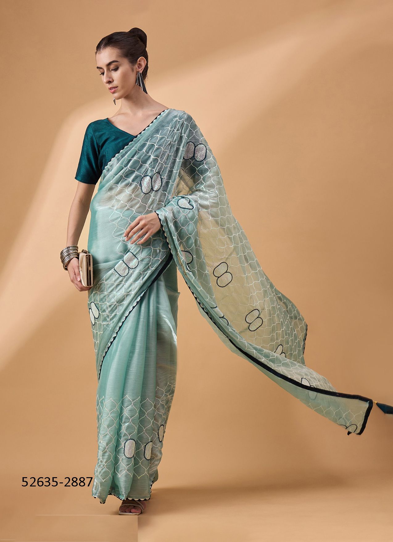 VIDYA - CATALOG # 52635 (SET OF 10 SAREES)