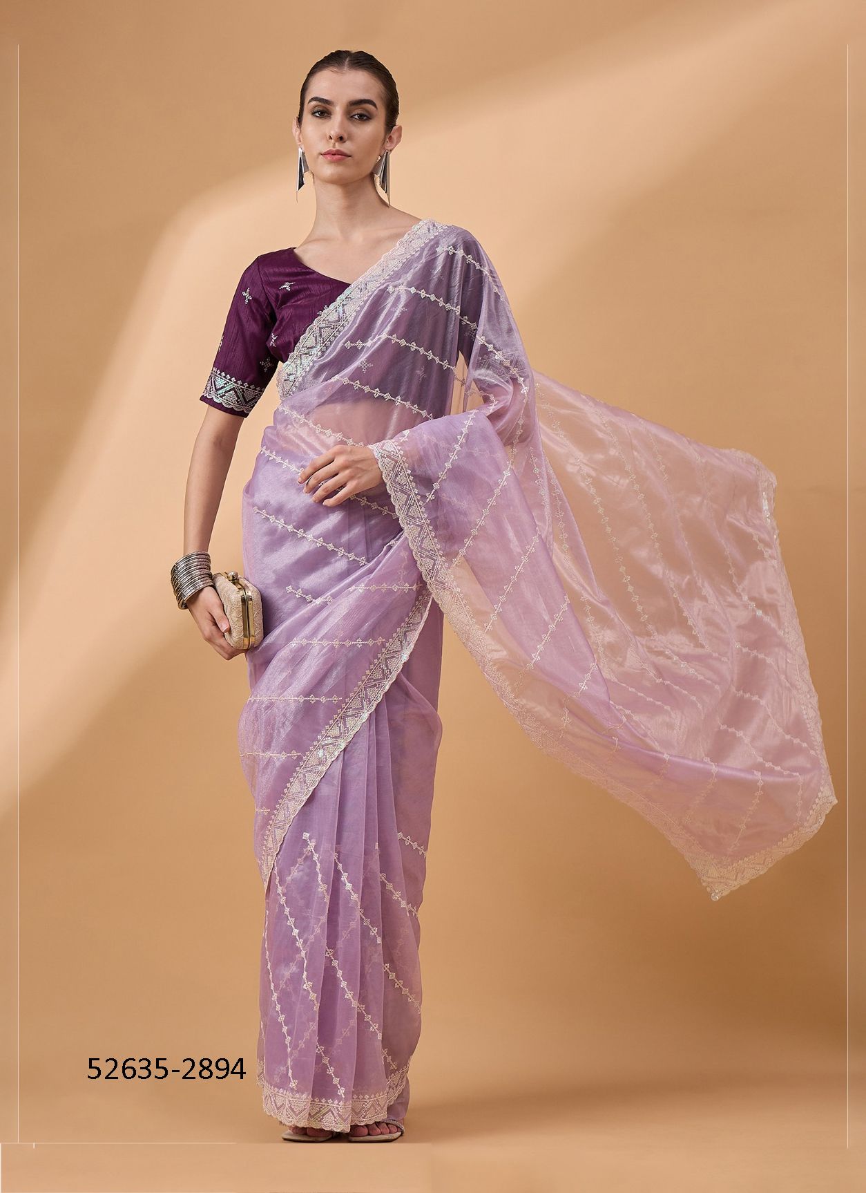 VIDYA - CATALOG # 52635 (SET OF 10 SAREES)