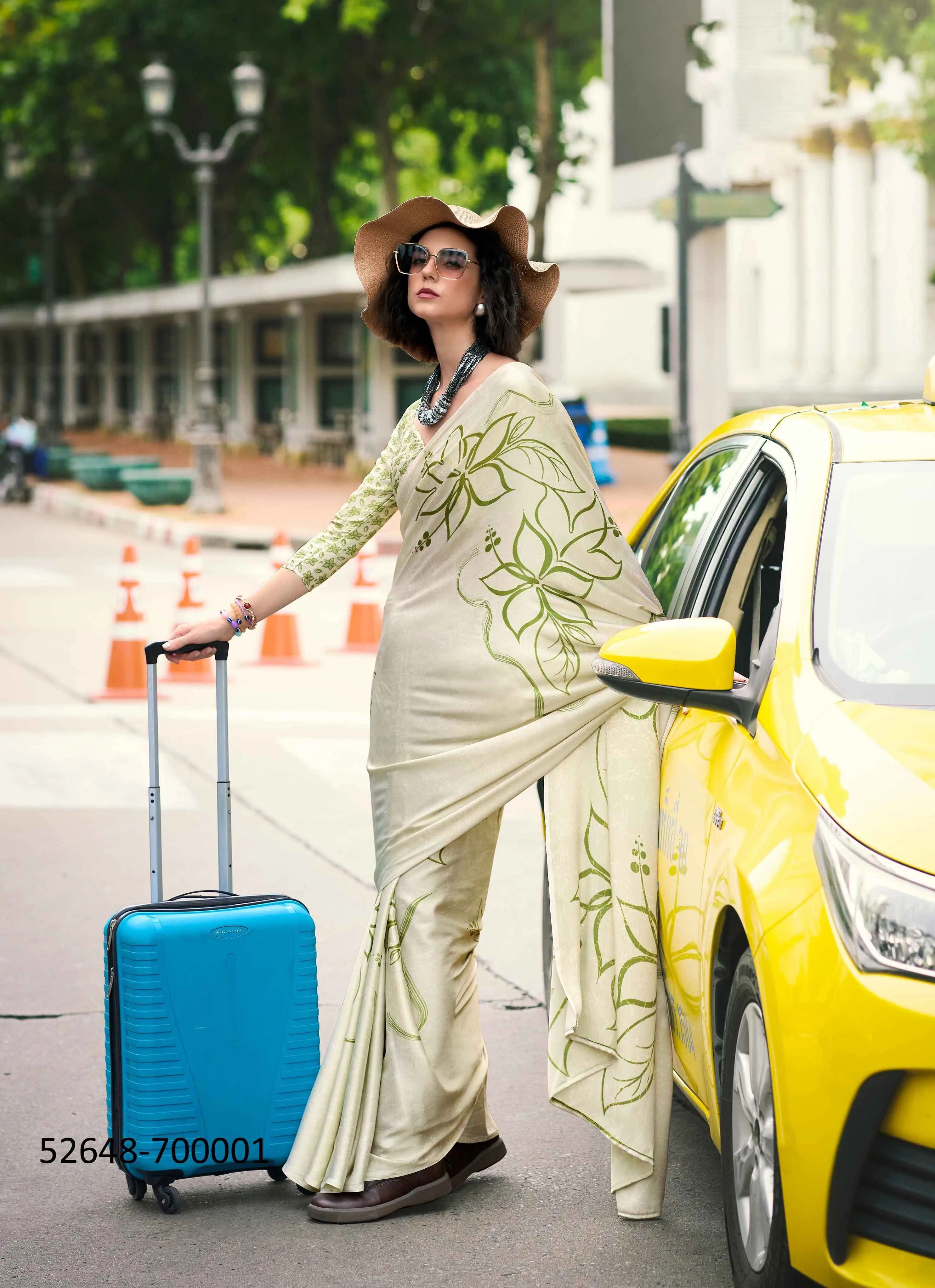 RARE RABBIT CATALOG 52648 (SET OF 18 SAREES) MADE IN INDIA BY