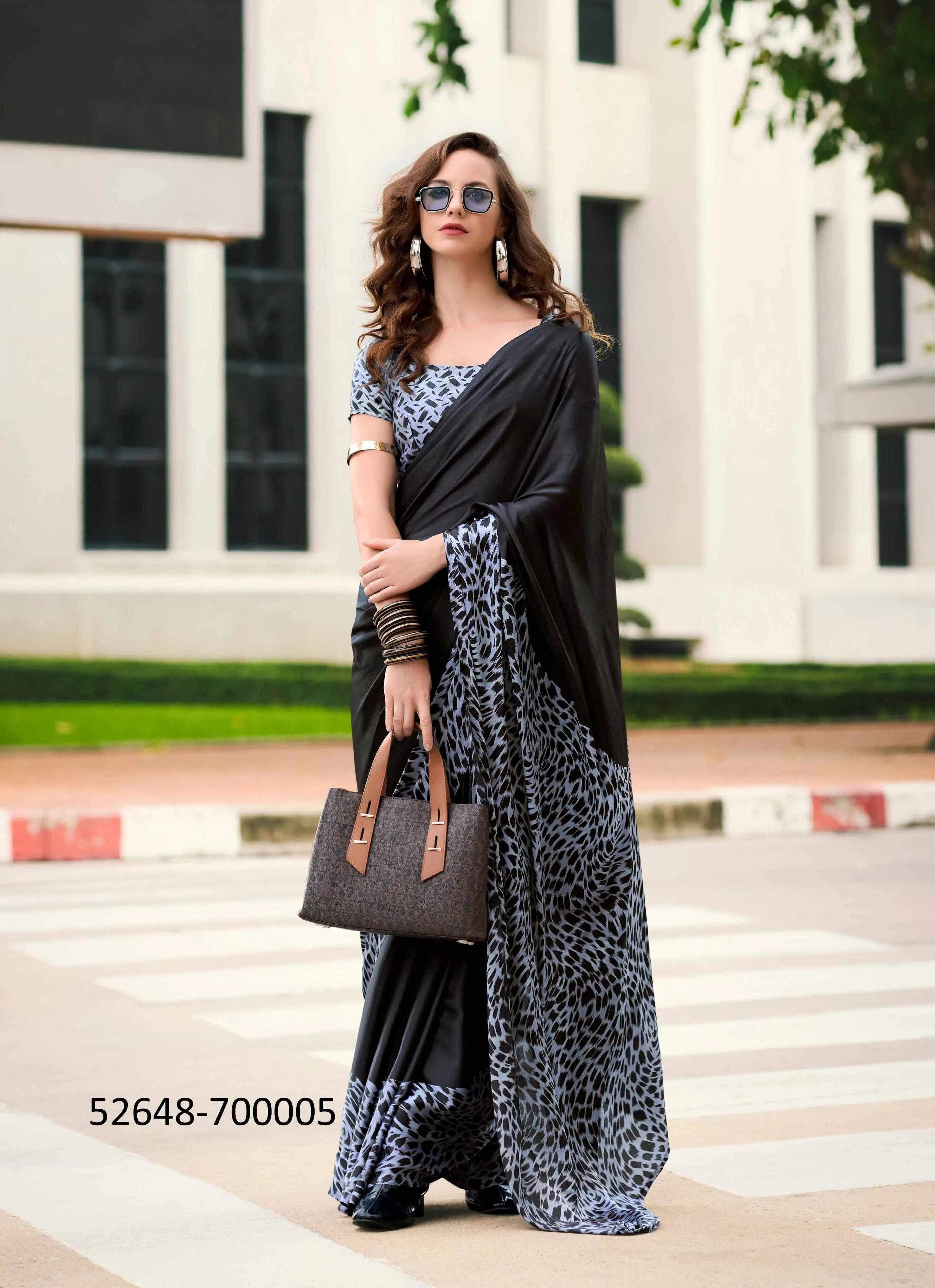 RARE RABBIT CATALOG 52648 (SET OF 18 SAREES) MADE IN INDIA BY