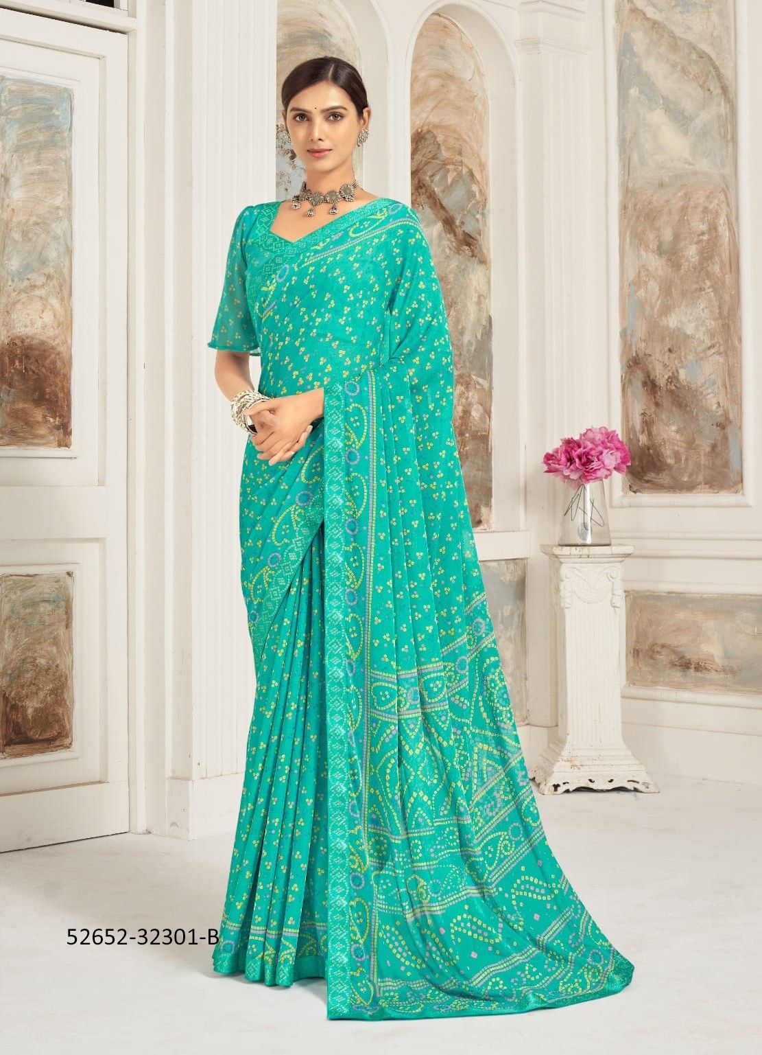 SIMAYAA 24 - CATALOG # 52652 (SET OF 12 SAREES) SIMAYAA 24 - CATALOG # 52652 (SET OF 12 SAREES)