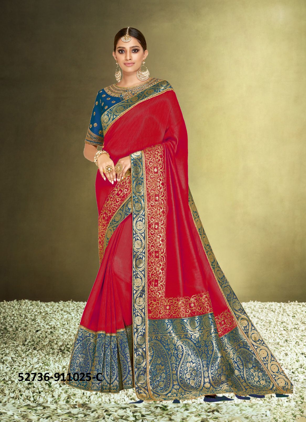 PARINITI - CATALOG # 52736 (SET OF 10 SAREES) PARINITI - CATALOG # 52736 (SET OF 10 SAREES)