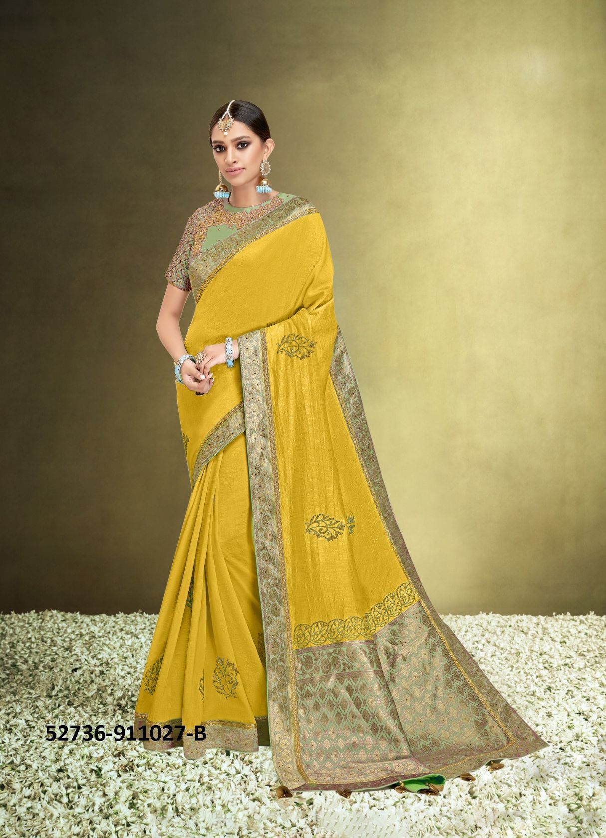PARINITI - CATALOG # 52736 (SET OF 10 SAREES) PARINITI - CATALOG # 52736 (SET OF 10 SAREES)