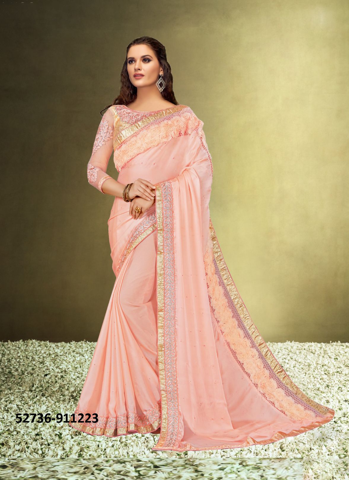 PARINITI - CATALOG # 52736 (SET OF 10 SAREES) PARINITI - CATALOG # 52736 (SET OF 10 SAREES)