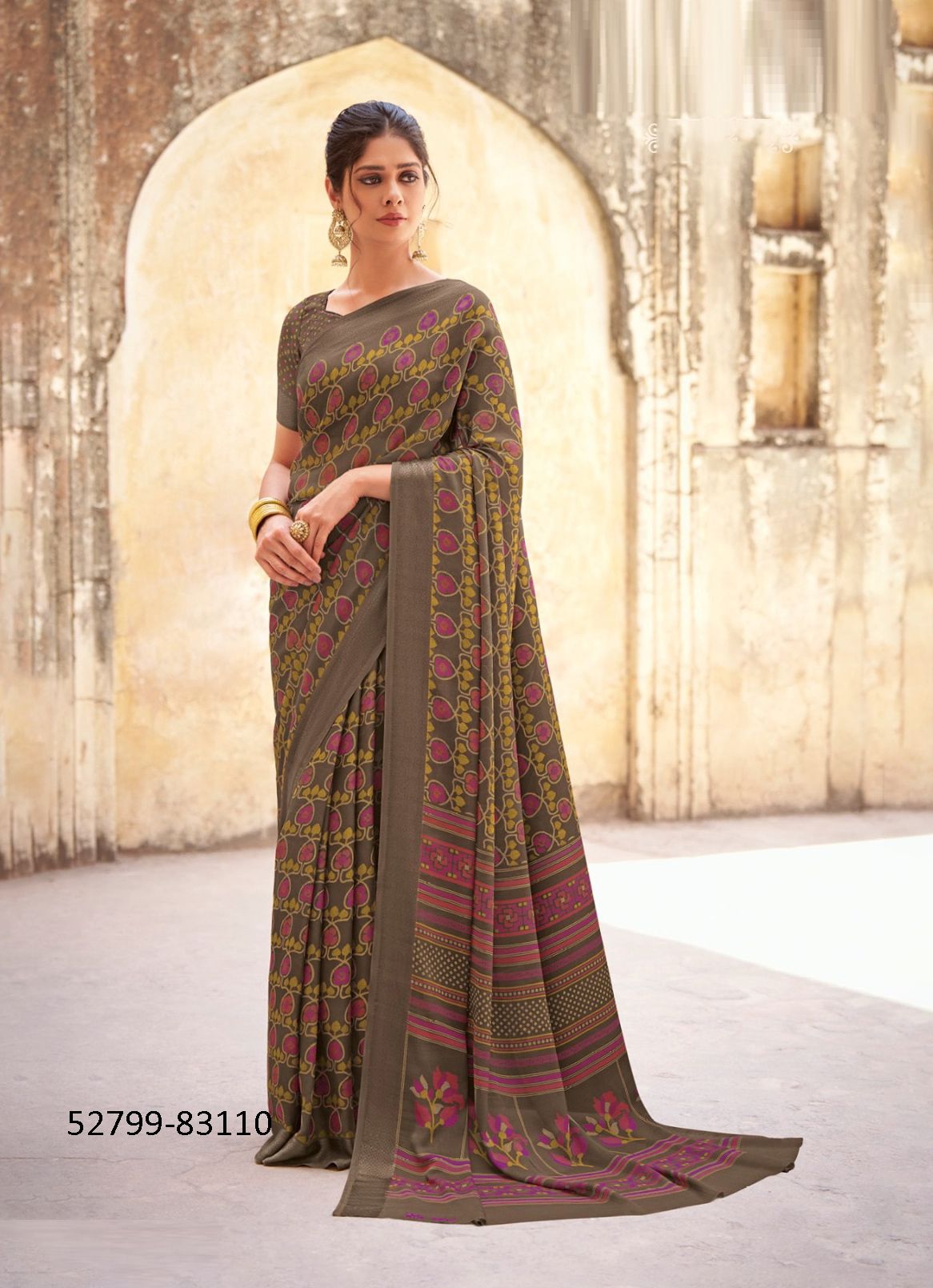 KAREENA 1 - CATALOG # 52799 (SET OF 12 SAREES)