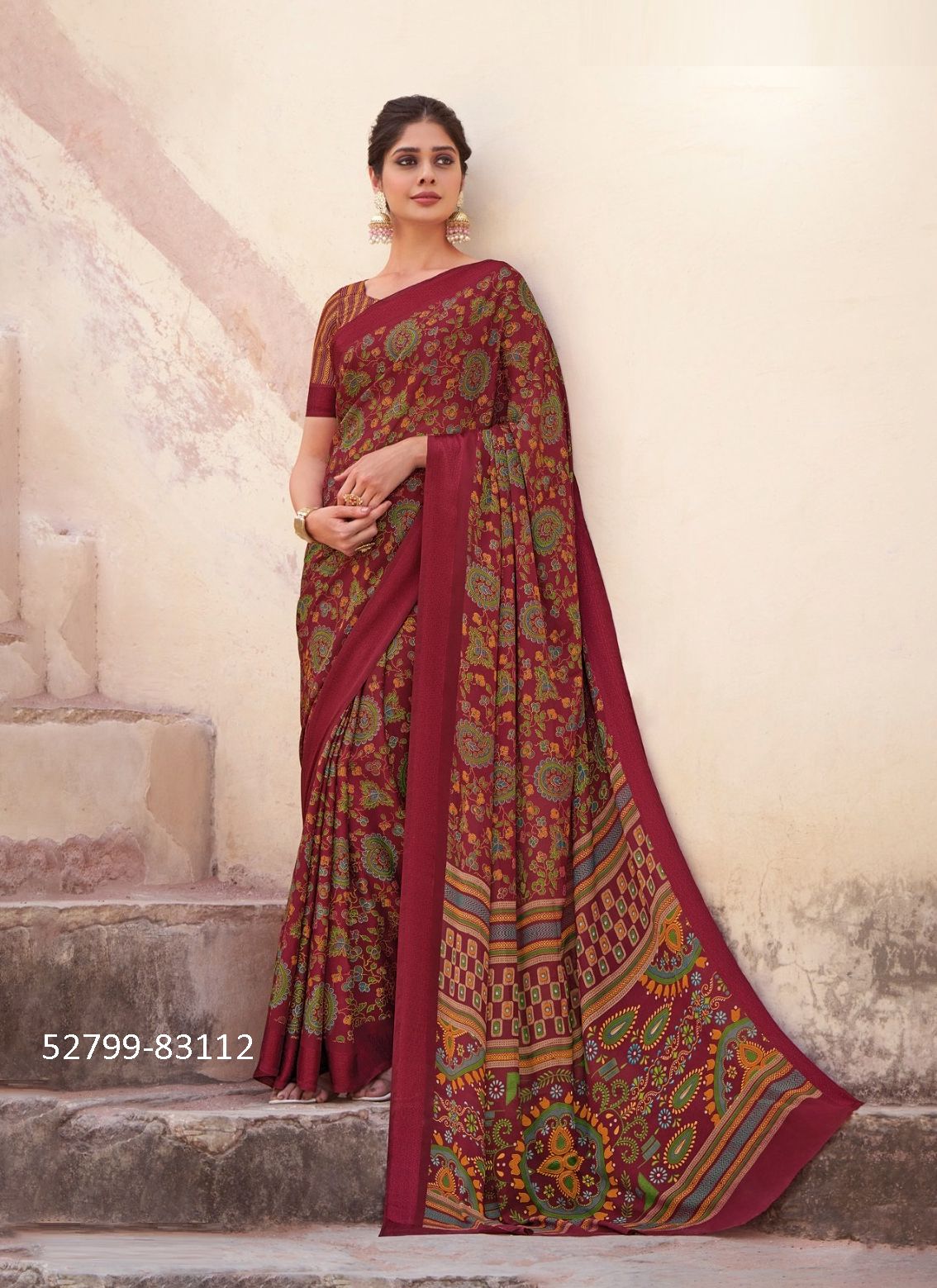 KAREENA 1 - CATALOG # 52799 (SET OF 12 SAREES)