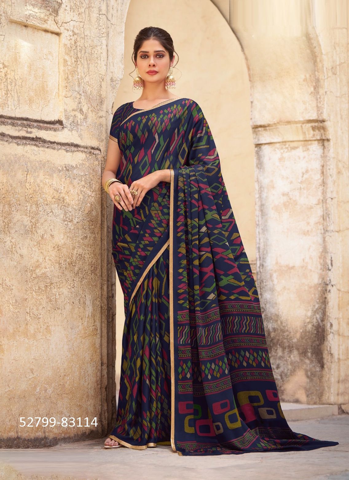 KAREENA 1 - CATALOG # 52799 (SET OF 12 SAREES)