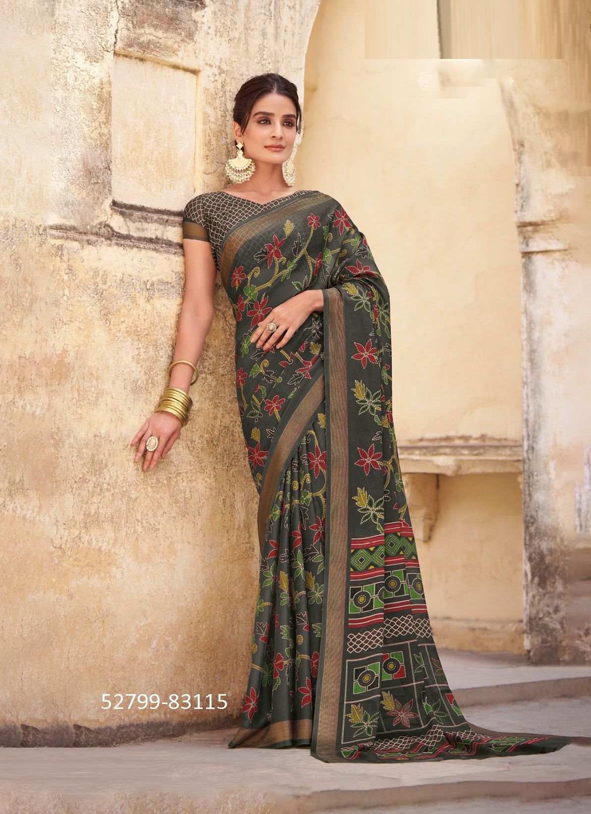 KAREENA 1 - CATALOG # 52799 (SET OF 12 SAREES)