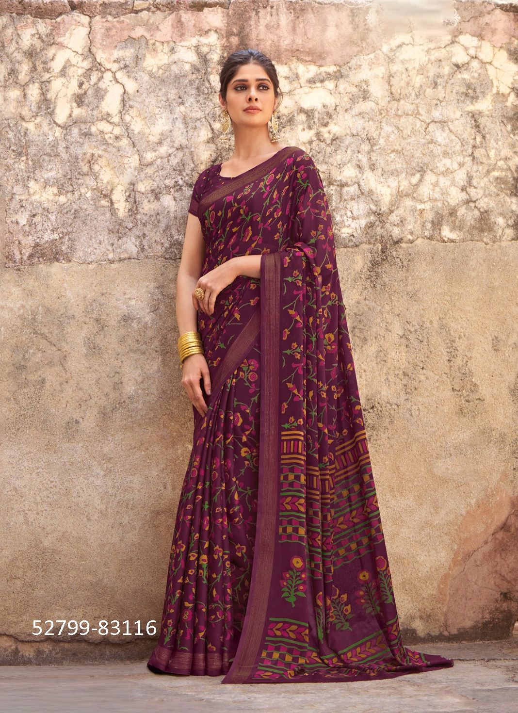 KAREENA 1 - CATALOG # 52799 (SET OF 12 SAREES)