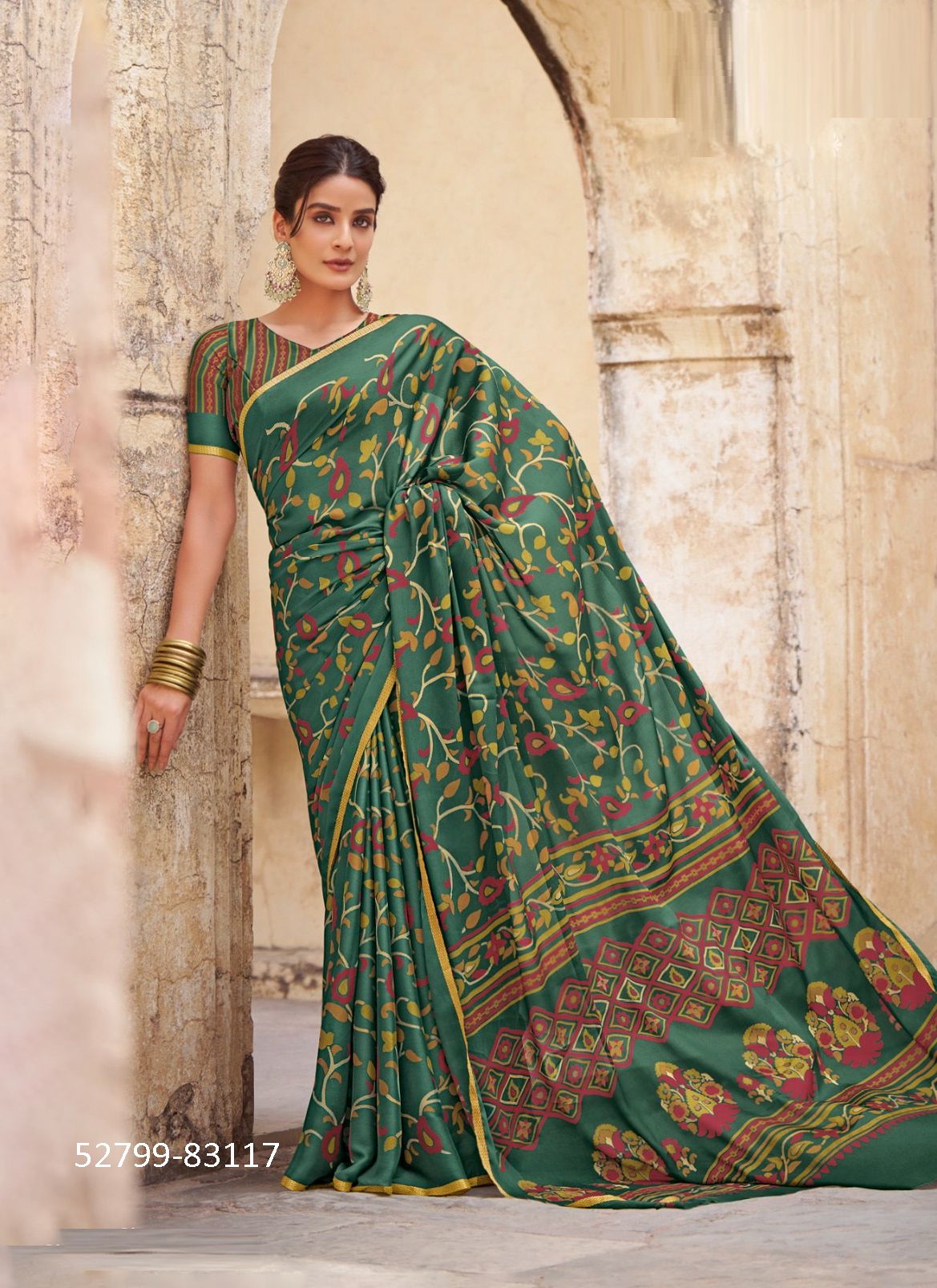 KAREENA 1 - CATALOG # 52799 (SET OF 12 SAREES)