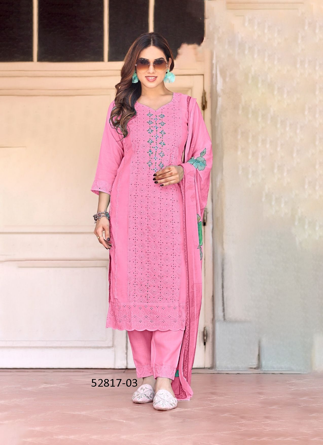 AAROHI - CATALOG # 52817 (SET OF 4 SIZE-SETS [READYMADE SUITS])