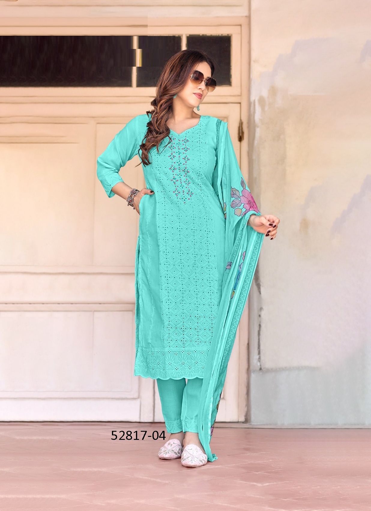 AAROHI - CATALOG # 52817 (SET OF 4 SIZE-SETS [READYMADE SUITS])