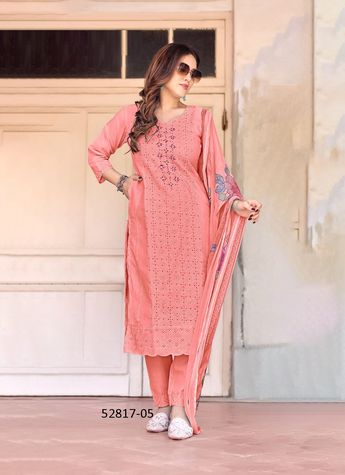 AAROHI - CATALOG # 52817 (SET OF 4 SIZE-SETS [READYMADE SUITS])