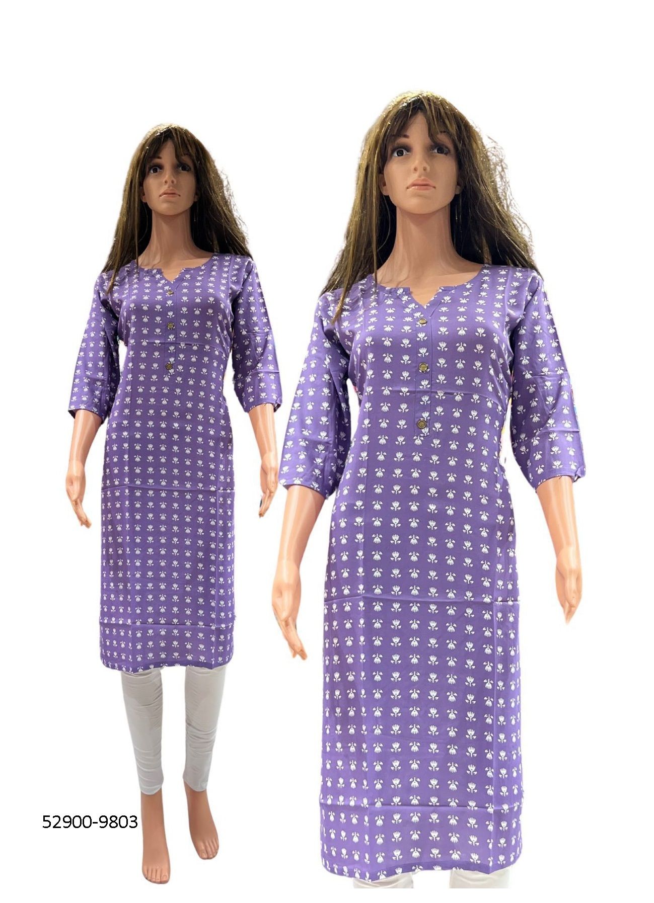 CHOICE 20 - CATALOG # 52900 (SET OF 6 READYMADE KURTIS)