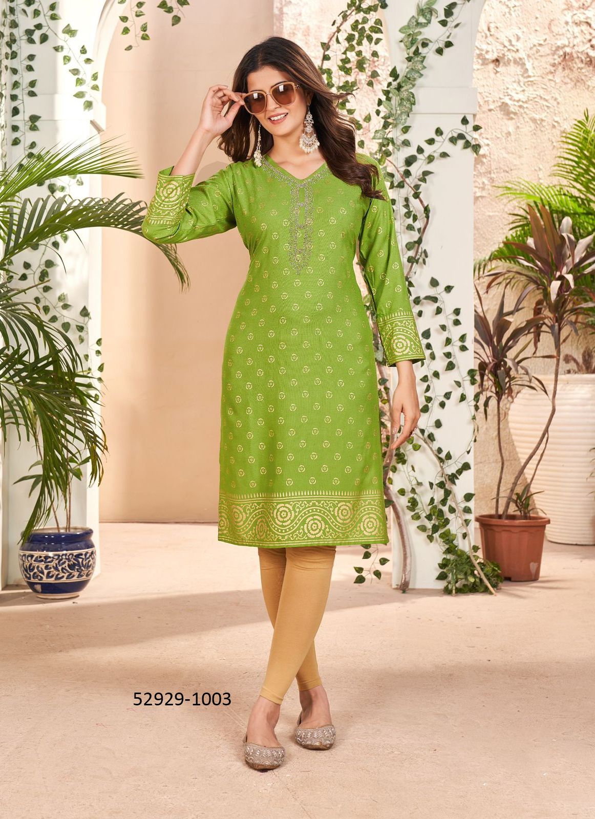 MRUNAL - CATALOG # 52929 (SET OF 6 READYMADE KURTIS) MRUNAL - CATALOG # 52929 (SET OF 6 READYMADE KURTIS)