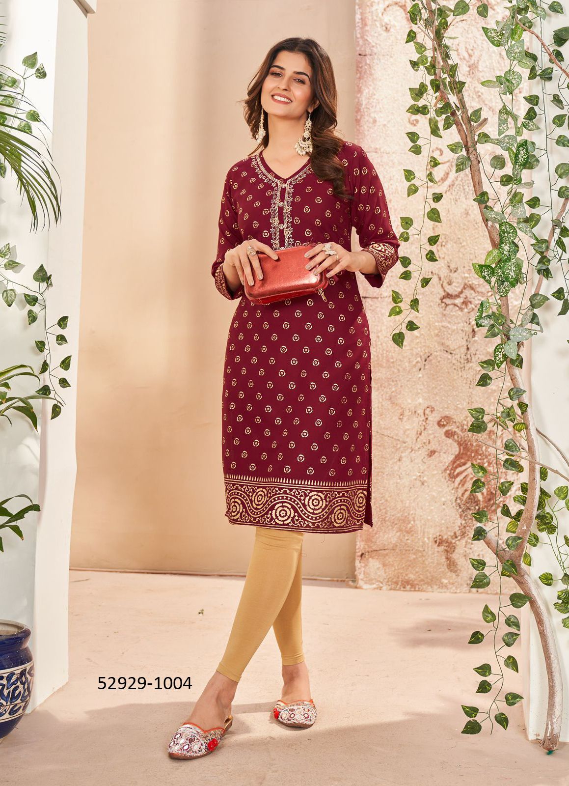 MRUNAL - CATALOG # 52929 (SET OF 6 READYMADE KURTIS) MRUNAL - CATALOG # 52929 (SET OF 6 READYMADE KURTIS)