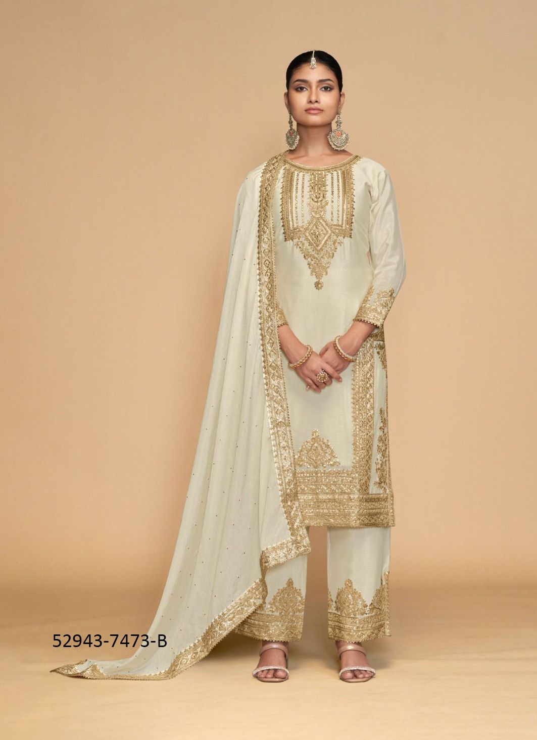 APSARA - CATALOG # 52943 (SET OF 2 READYMADE SUITS)