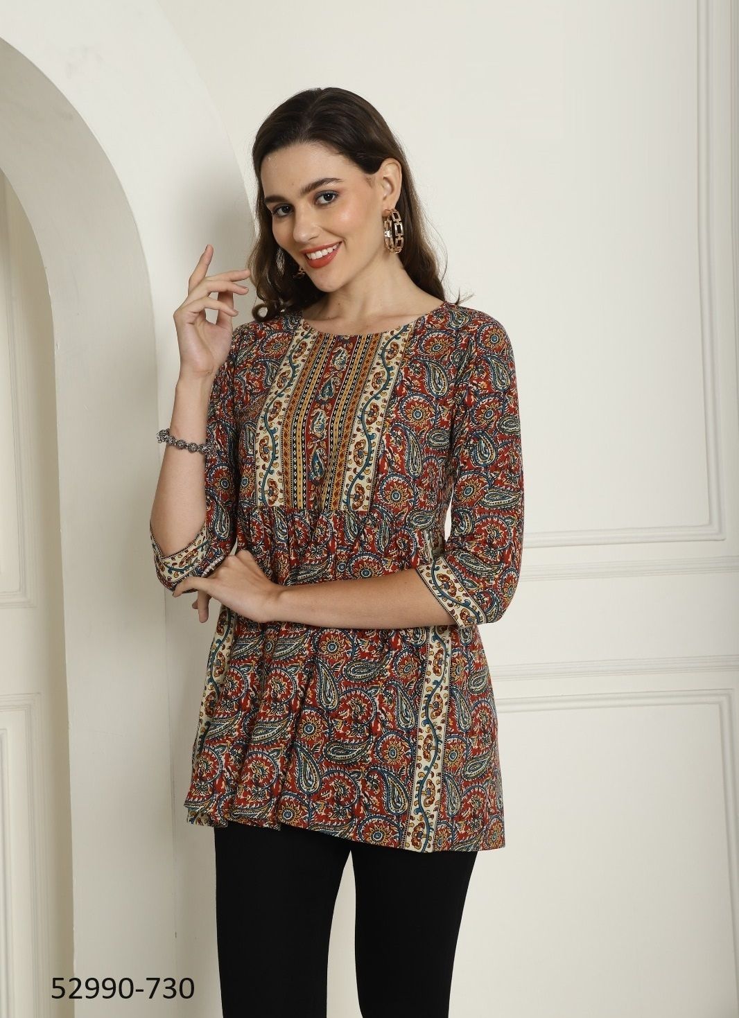 AARADHYA 23 - CATALOG # 52990 (SET OF 6 READYMADE KURTIS) AARADHYA 23 - CATALOG # 52990 (SET OF 6 READYMADE KURTIS)