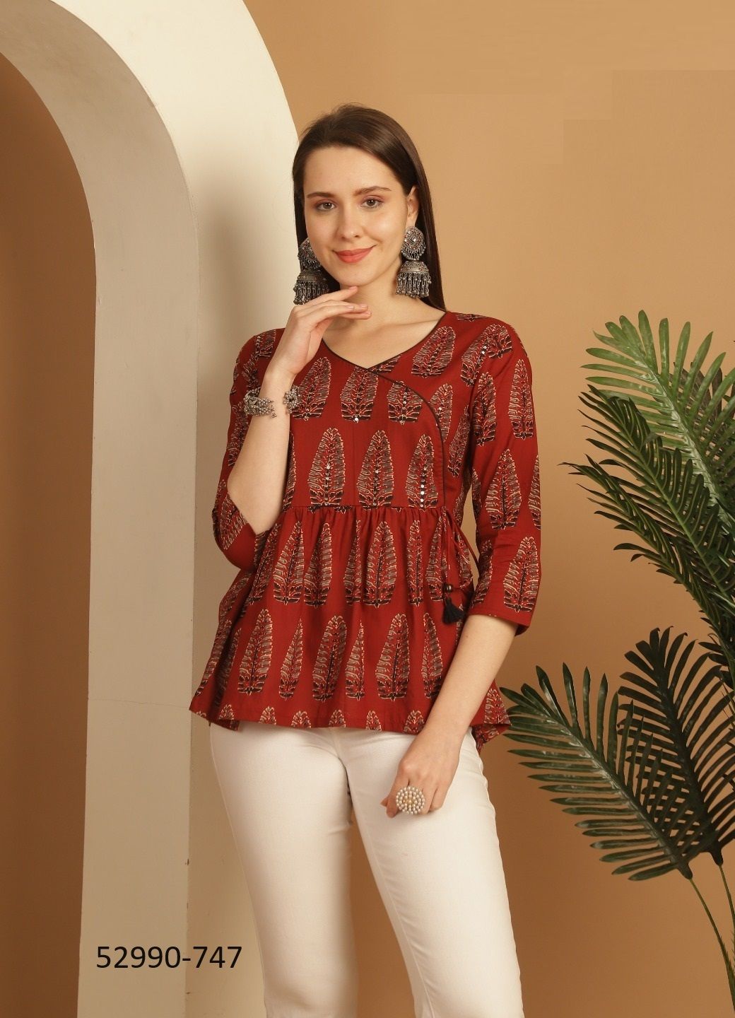 AARADHYA 23 - CATALOG # 52990 (SET OF 6 READYMADE KURTIS) AARADHYA 23 - CATALOG # 52990 (SET OF 6 READYMADE KURTIS)