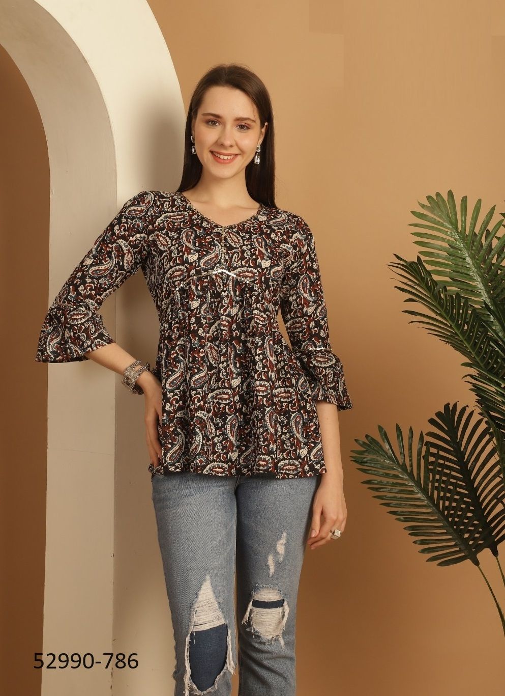 AARADHYA 23 - CATALOG # 52990 (SET OF 6 READYMADE KURTIS) AARADHYA 23 - CATALOG # 52990 (SET OF 6 READYMADE KURTIS)