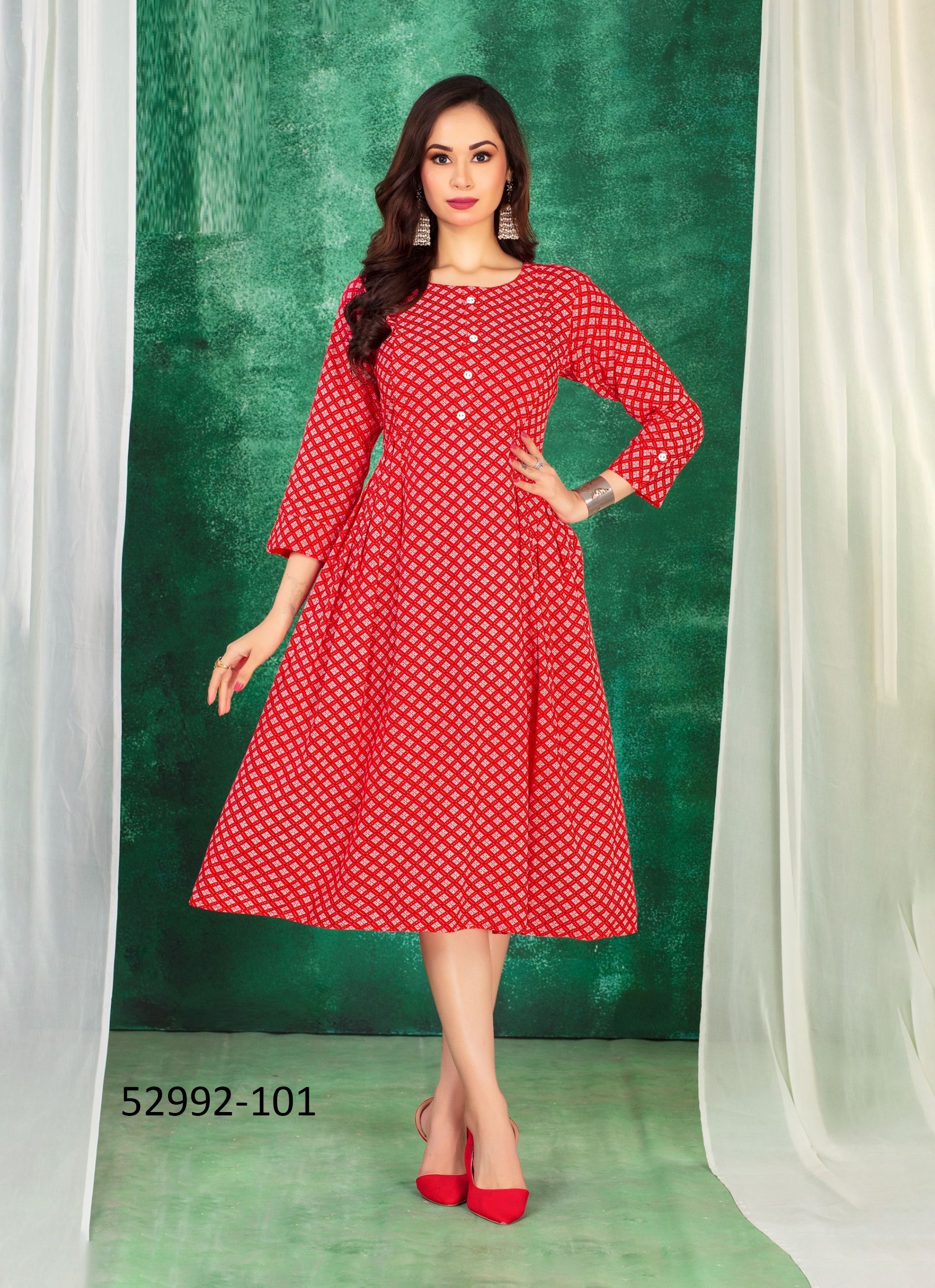 FALAK - CATALOG # 52992 (SET OF 6 READYMADE KURTIS) FALAK - CATALOG # 52992 (SET OF 6 READYMADE KURTIS)