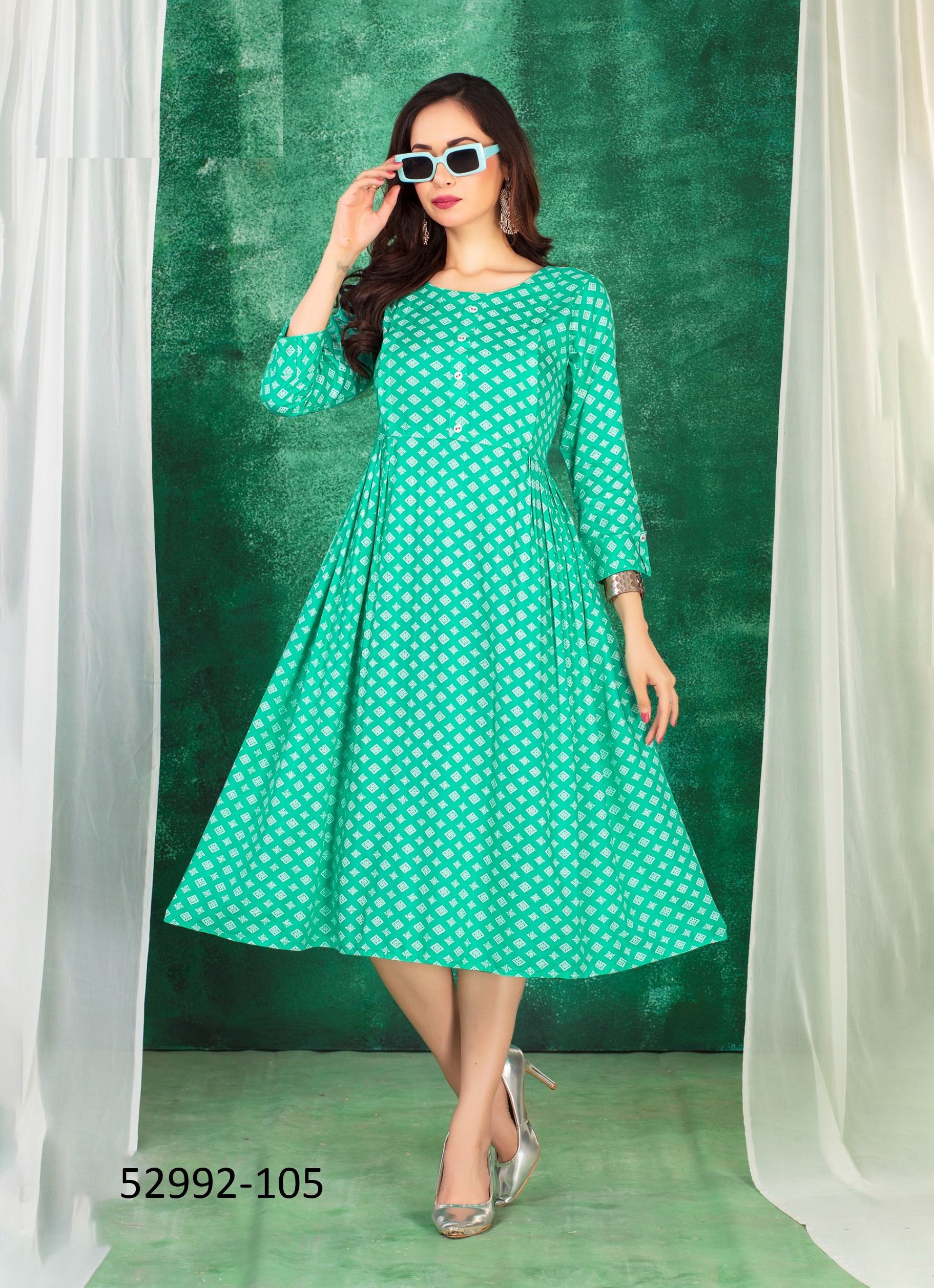 FALAK - CATALOG # 52992 (SET OF 6 READYMADE KURTIS) FALAK - CATALOG # 52992 (SET OF 6 READYMADE KURTIS)