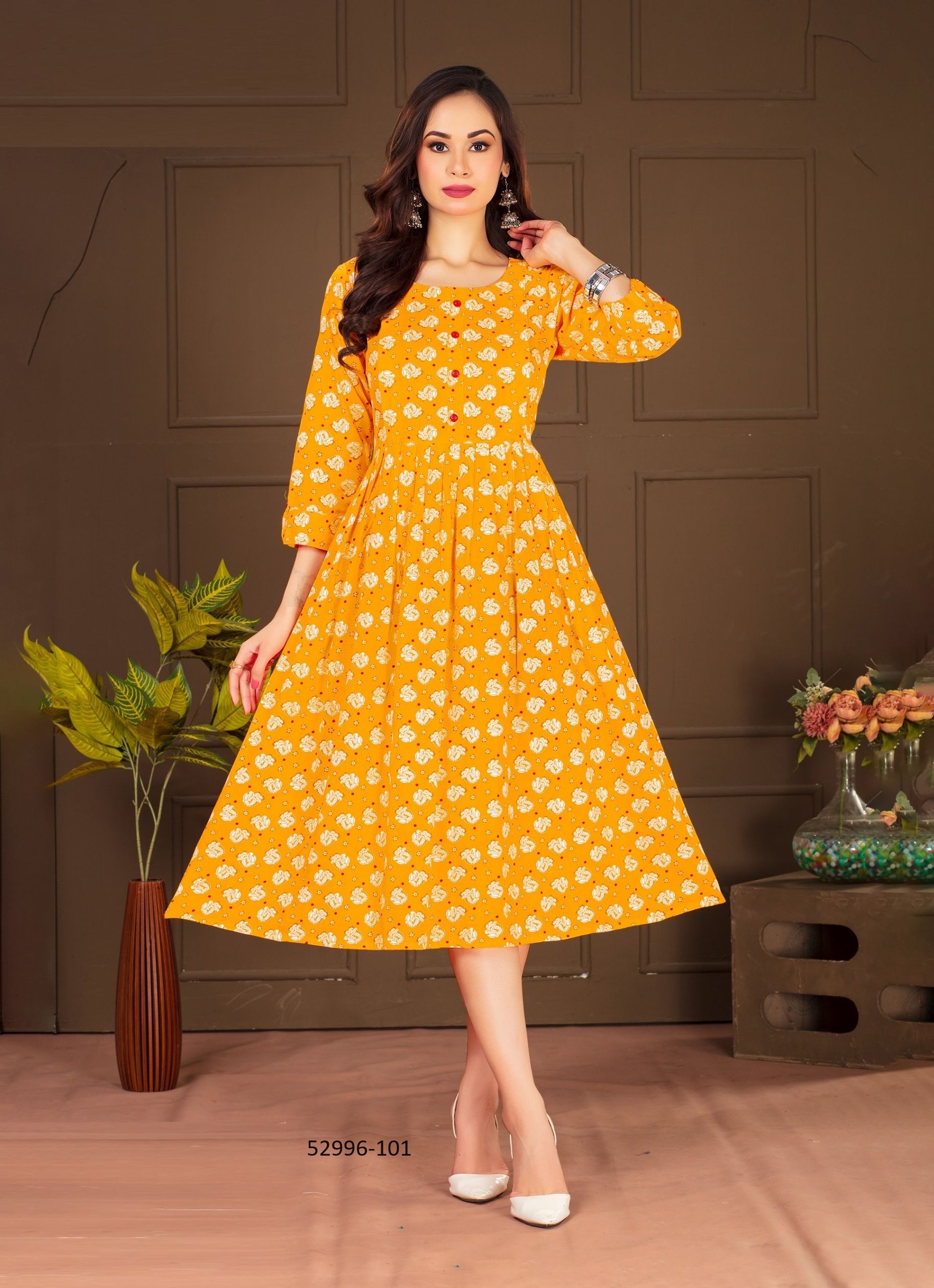 JANYA - CATALOG # 52996 (SET OF 6 READYMADE KURTIS) JANYA - CATALOG # 52996 (SET OF 6 READYMADE KURTIS)