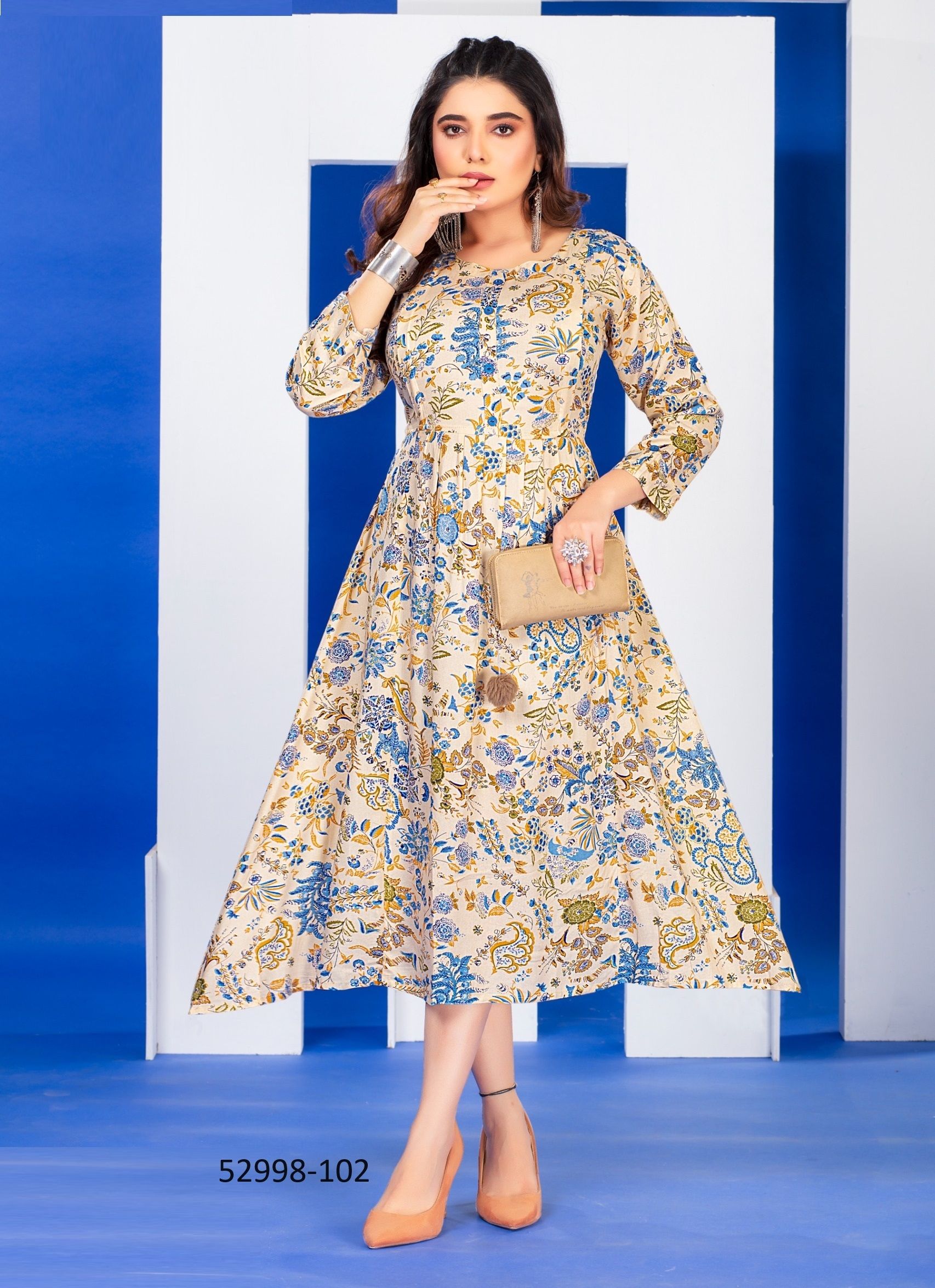 POLLY - CATALOG # 52998 (SET OF 6 READYMADE KURTIS) POLLY - CATALOG # 52998 (SET OF 6 READYMADE KURTIS)