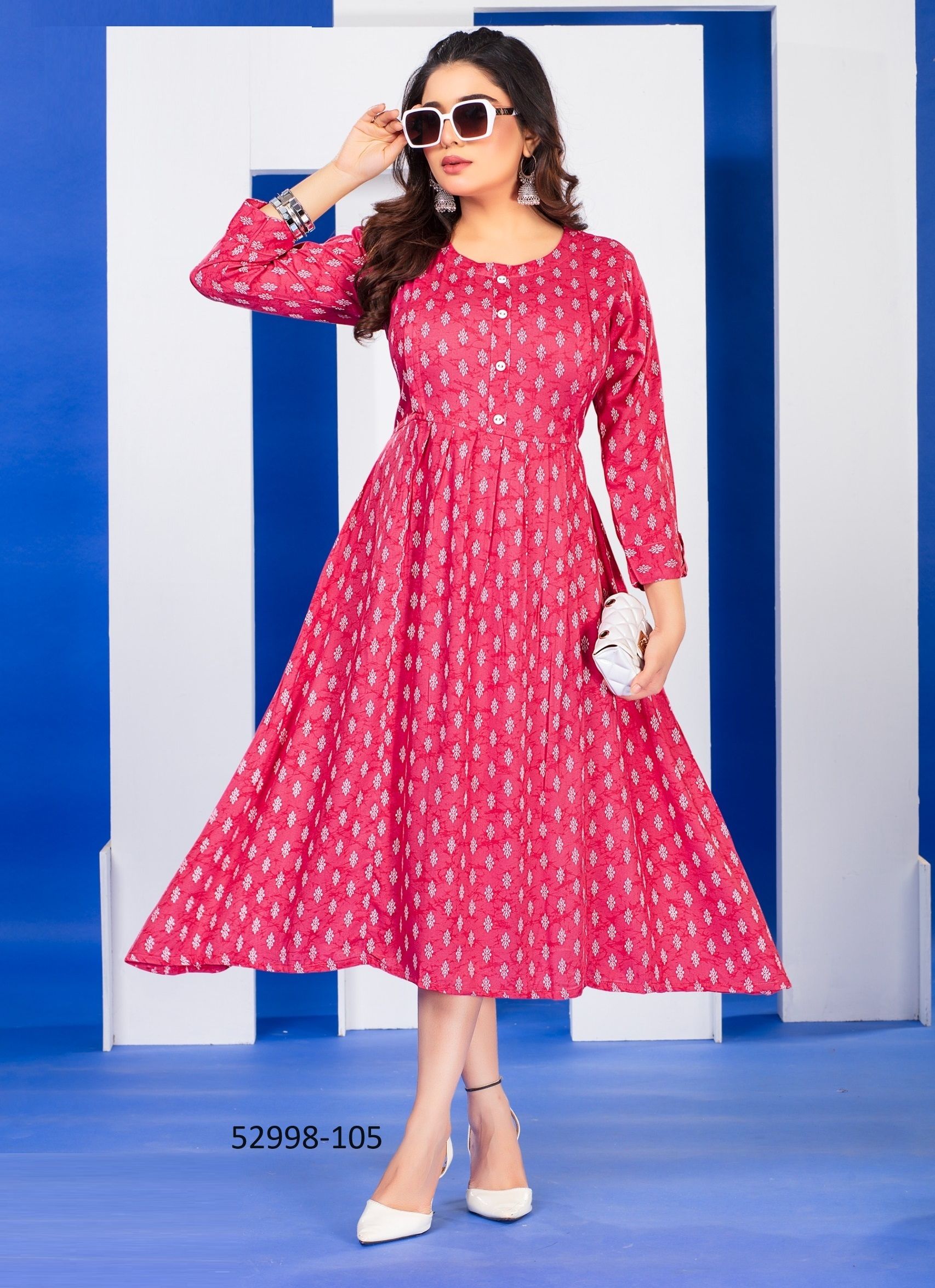 POLLY - CATALOG # 52998 (SET OF 6 READYMADE KURTIS) POLLY - CATALOG # 52998 (SET OF 6 READYMADE KURTIS)