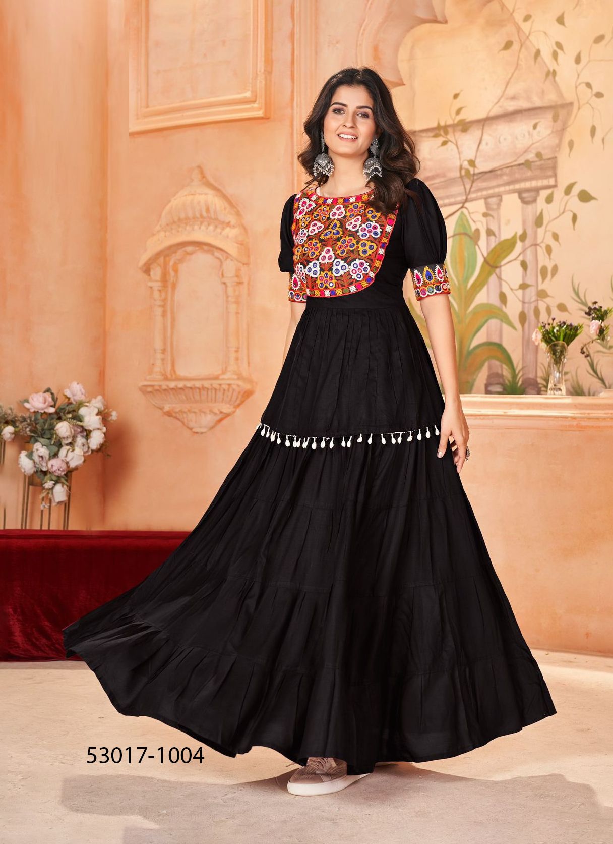 JHAMKUDI - CATALOG # 53017 (SET OF 5 TOPS WITH BOTTOM)