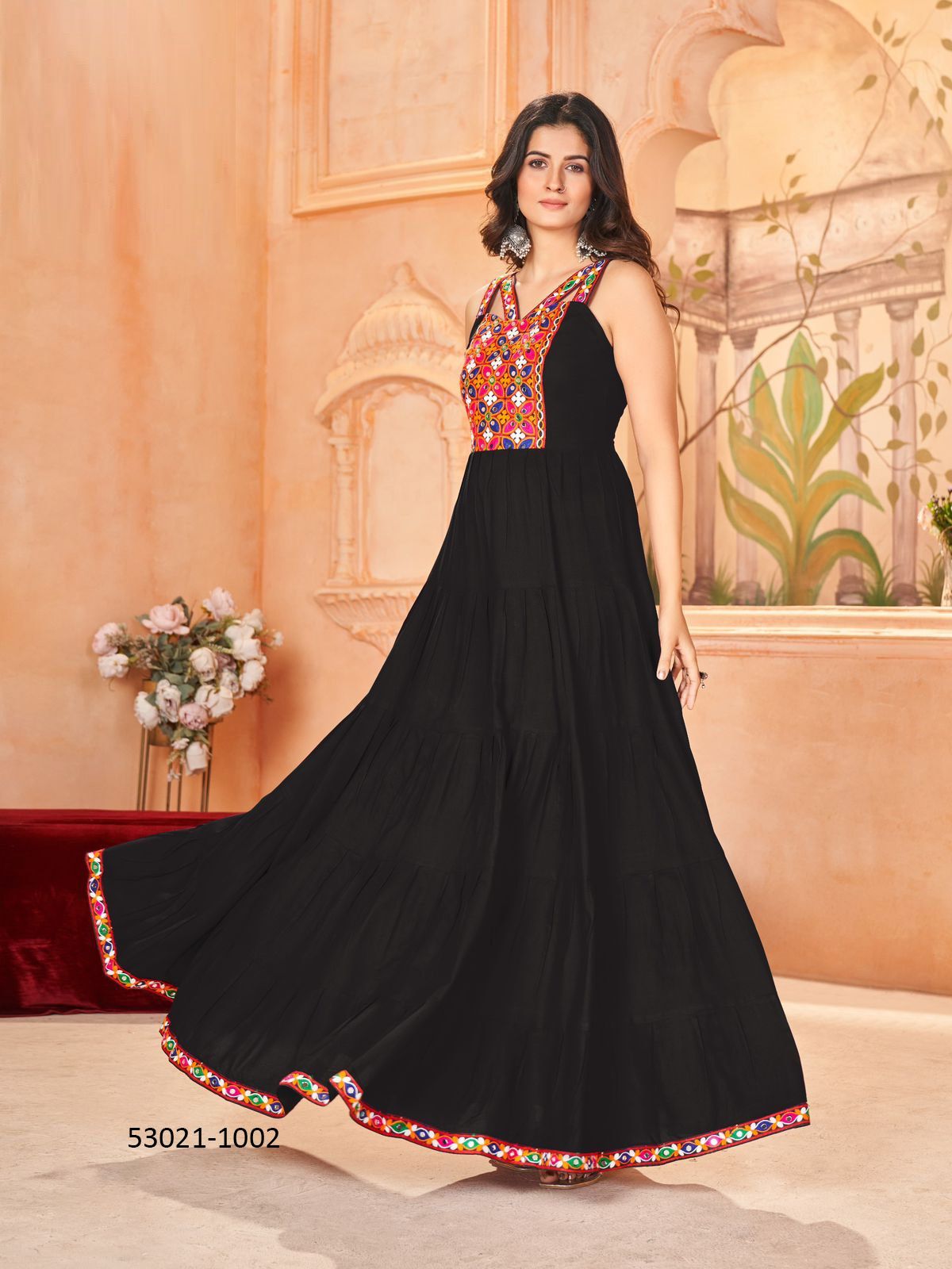 GHUMATI - CATALOG # 53021 (SET OF 6 READYMADE KURTIS) GHUMATI - CATALOG # 53021 (SET OF 6 READYMADE KURTIS)