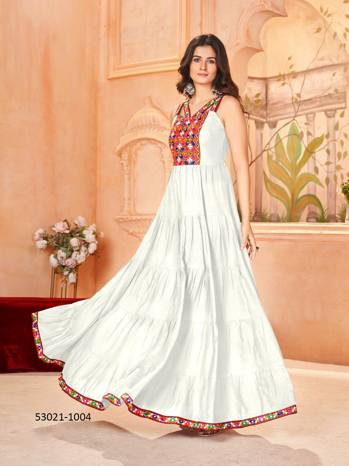 GHUMATI - CATALOG # 53021 (SET OF 6 READYMADE KURTIS) GHUMATI - CATALOG # 53021 (SET OF 6 READYMADE KURTIS)