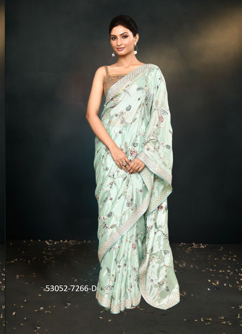 KAAVYANI 5 - CATALOG # 53052 (SET OF 13 SAREES)