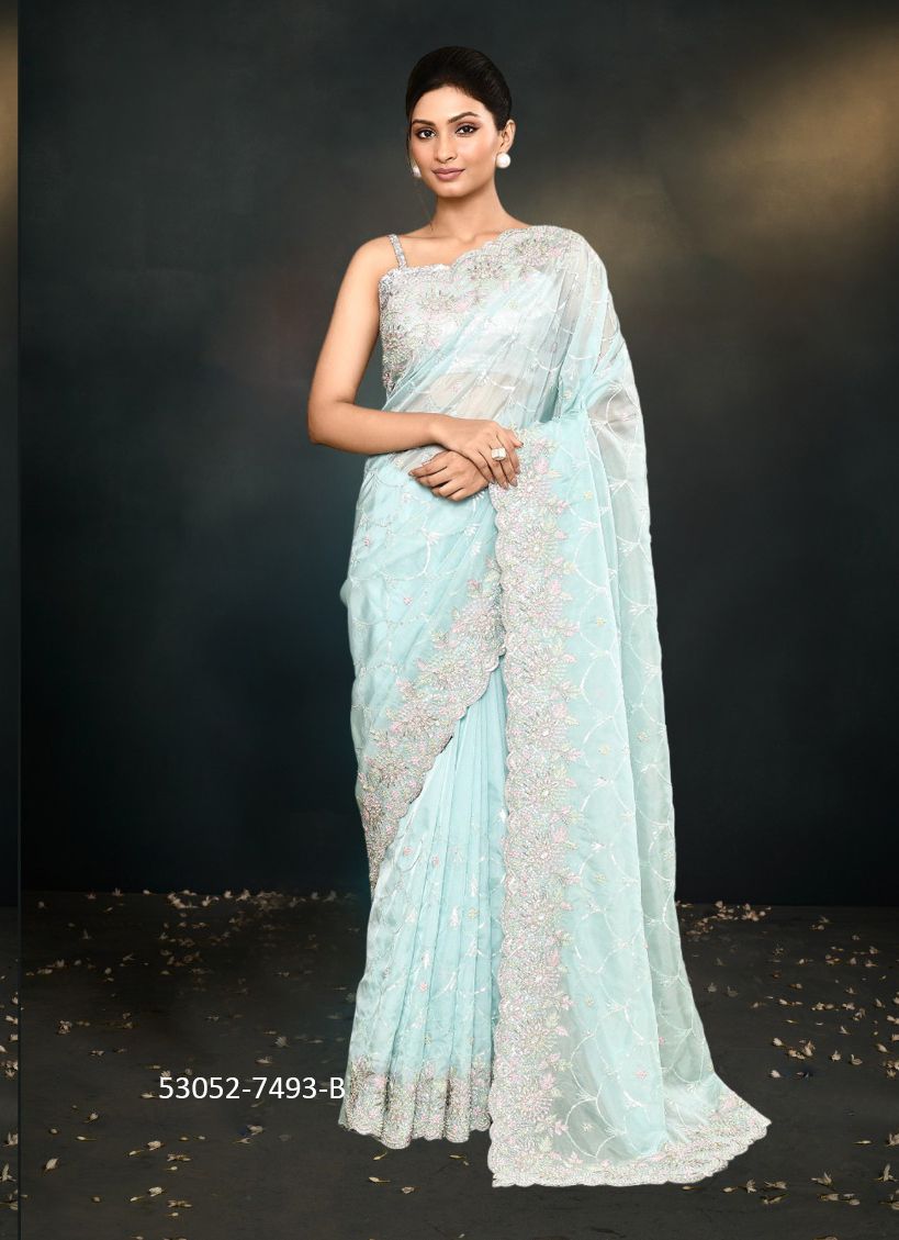 KAAVYANI 5 - CATALOG # 53052 (SET OF 13 SAREES)