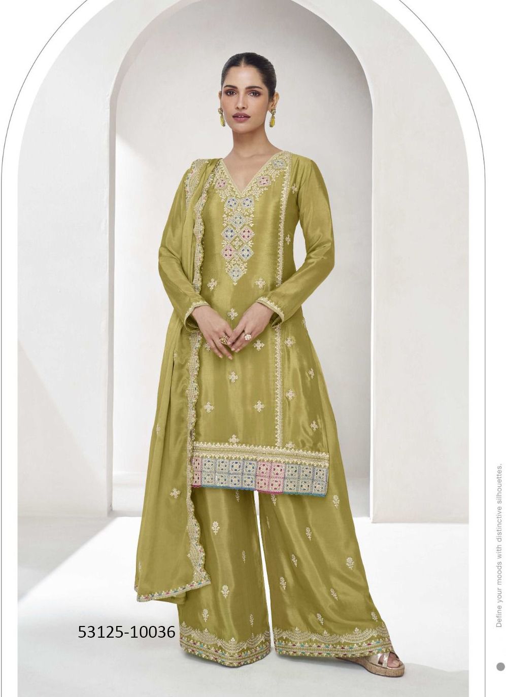VAANYA - CATALOG # 53125 (SET OF 3 READYMADE SUITS)