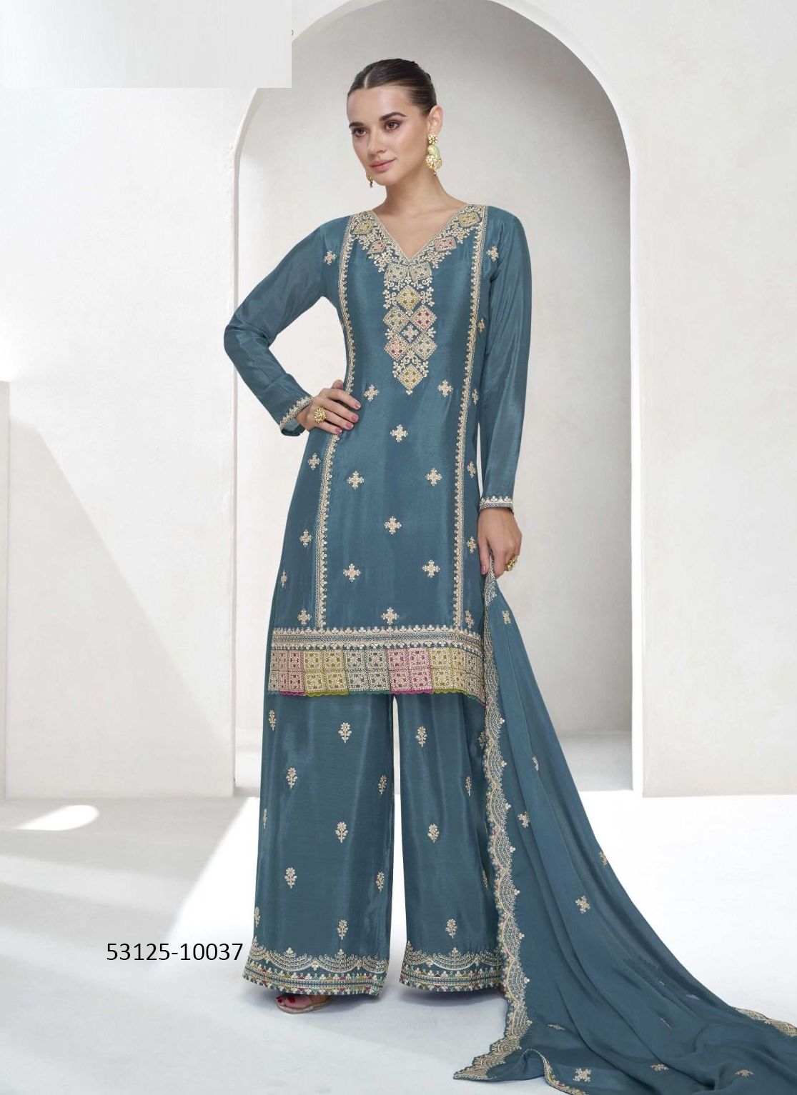 VAANYA - CATALOG # 53125 (SET OF 3 READYMADE SUITS)