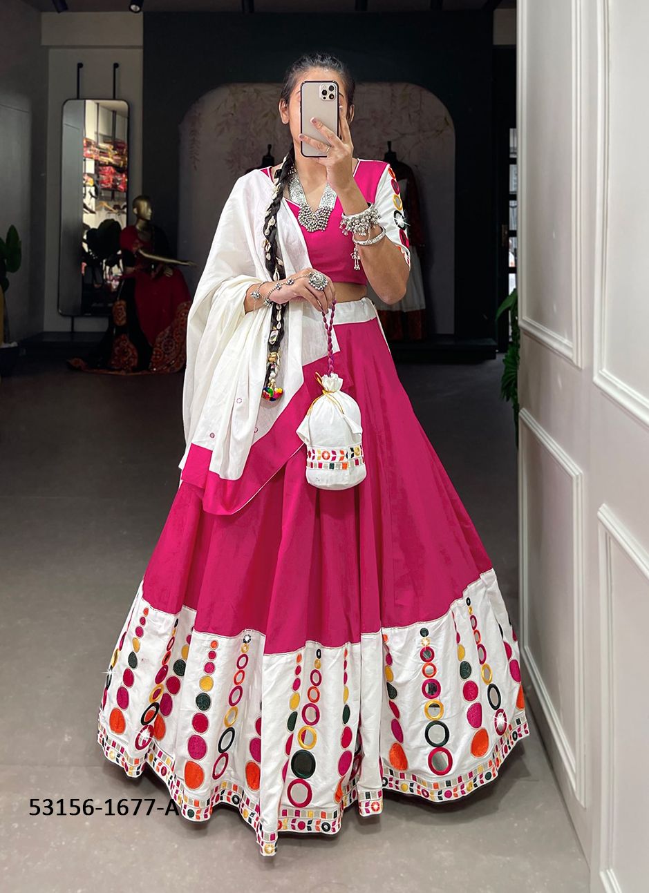 SERIES 1677 - CATALOG # 53156 (SET OF 2 READYMADE LEHENGAS) SERIES 1677 - CATALOG # 53156 (SET OF 2 READYMADE LEHENGAS)