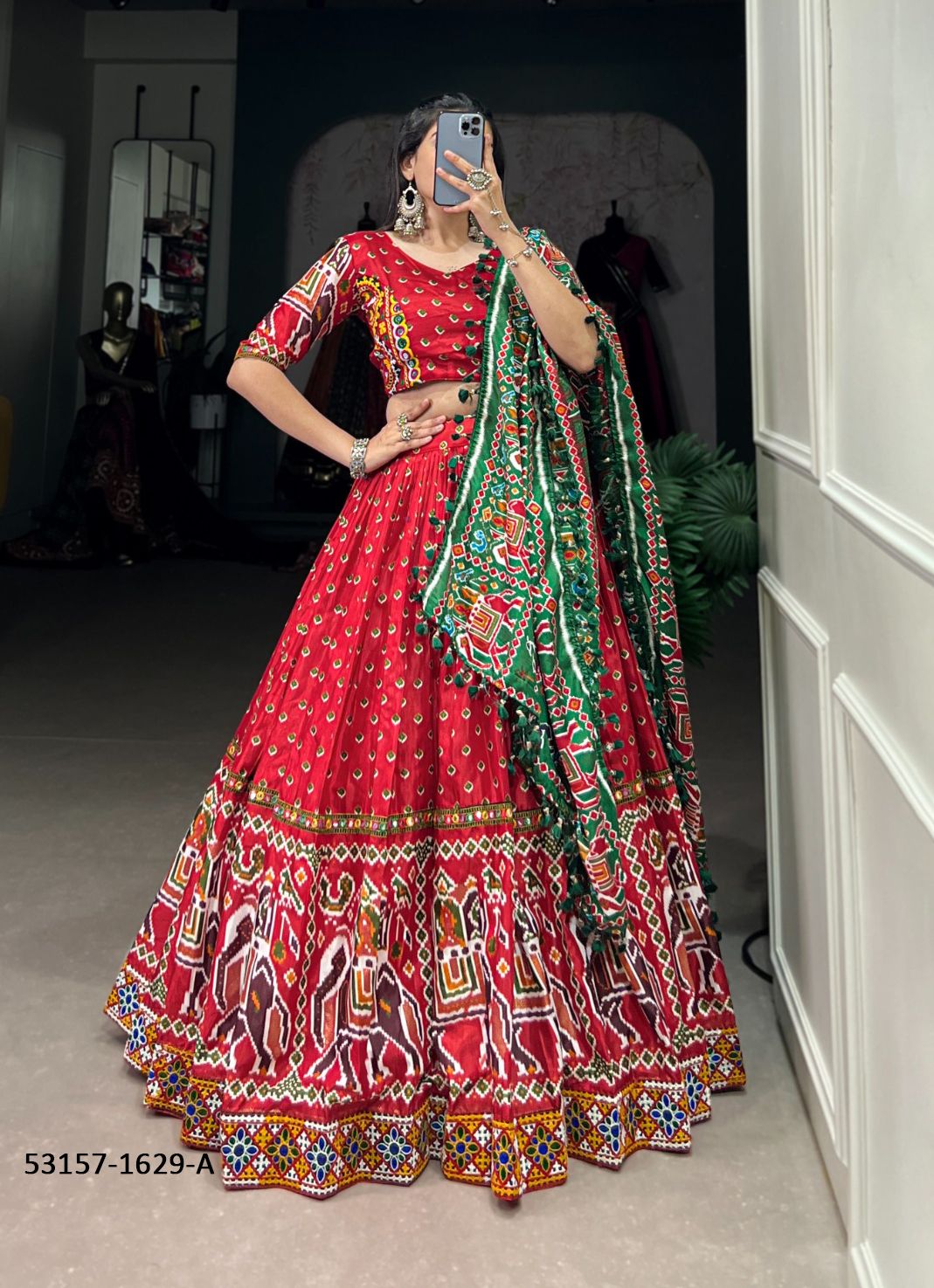 SERIES 1679 - CATALOG # 53157 (SET OF 2 READYMADE LEHENGAS) SERIES 1679 - CATALOG # 53157 (SET OF 2 READYMADE LEHENGAS)