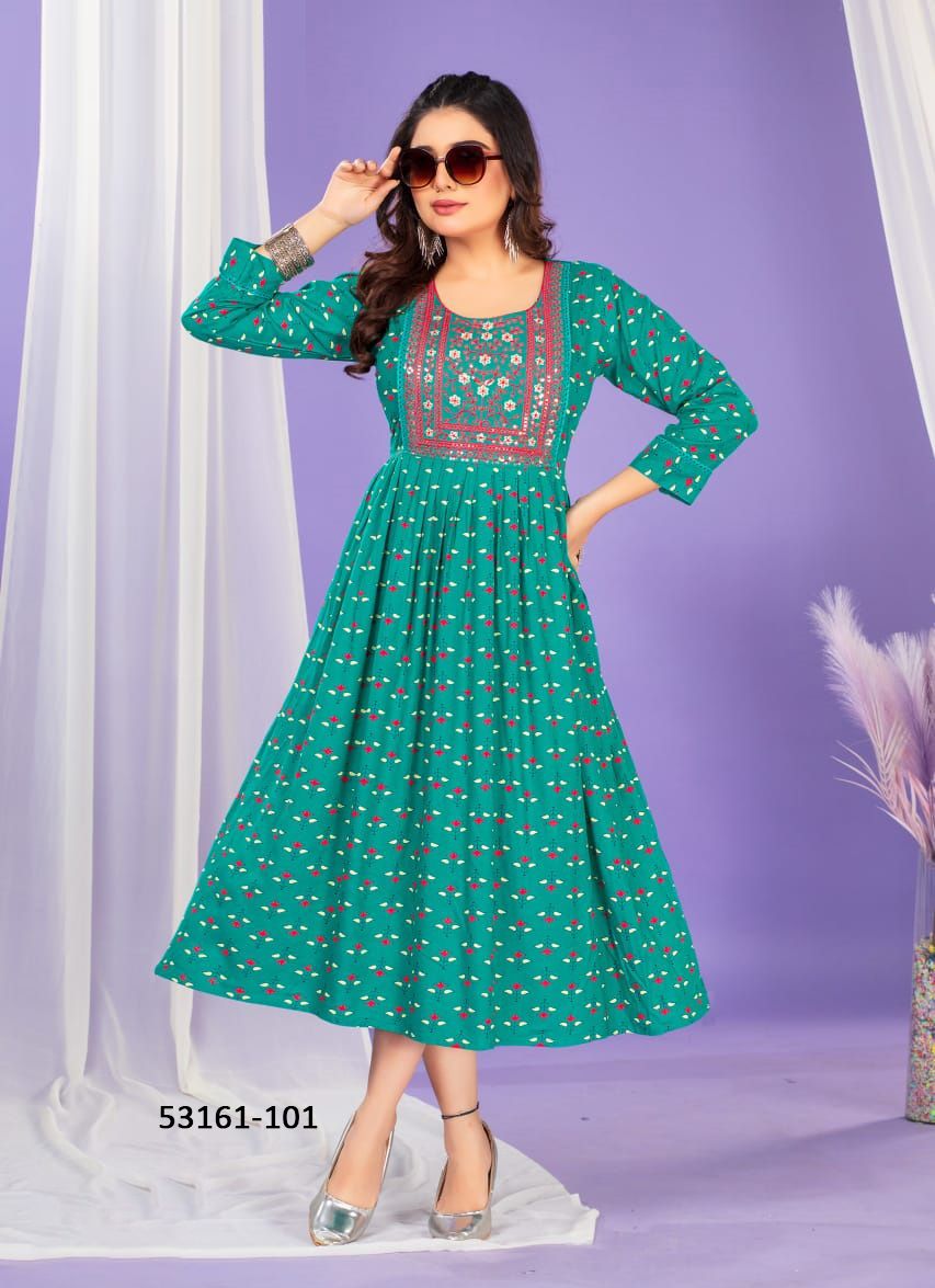 YASHICA - CATALOG # 53161 (SET OF 6 READYMADE KURTIS) YASHICA - CATALOG # 53161 (SET OF 6 READYMADE KURTIS)