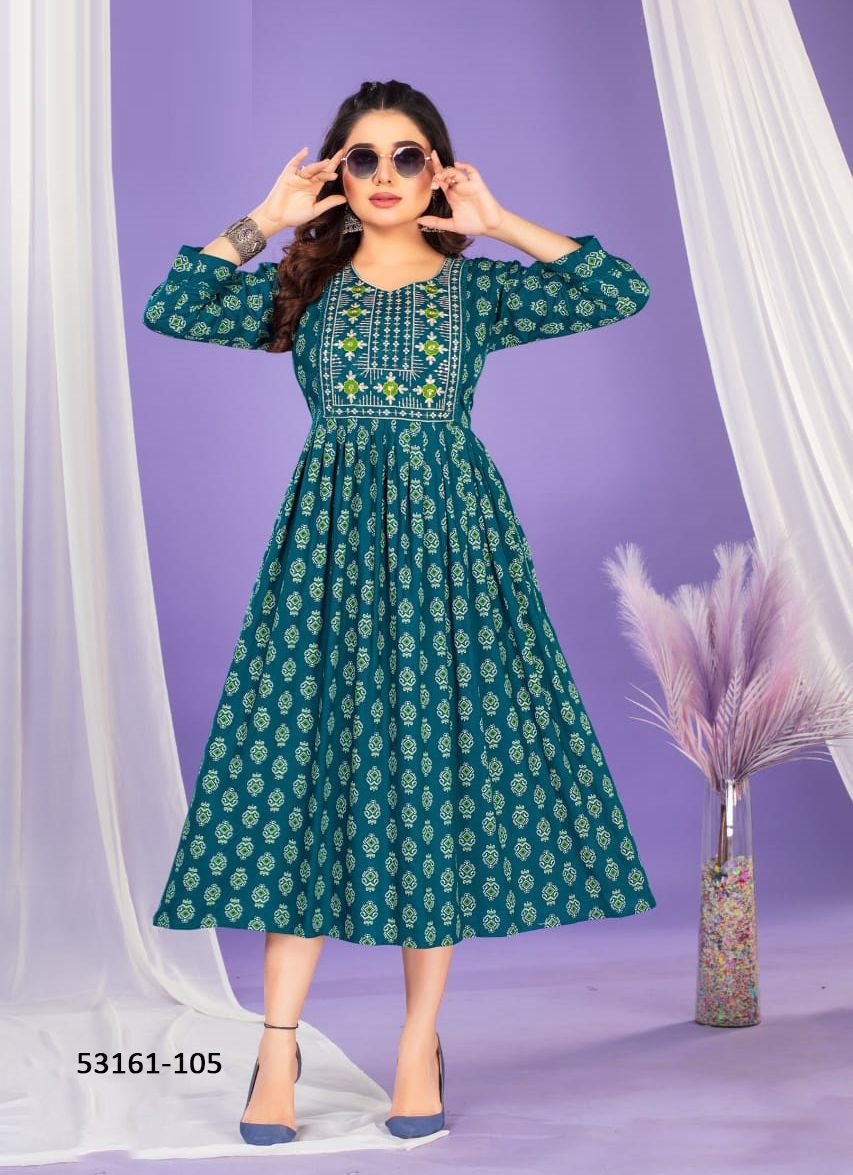YASHICA - CATALOG # 53161 (SET OF 6 READYMADE KURTIS) YASHICA - CATALOG # 53161 (SET OF 6 READYMADE KURTIS)