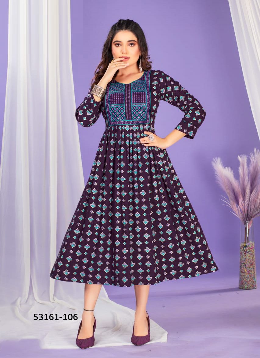 YASHICA - CATALOG # 53161 (SET OF 6 READYMADE KURTIS) YASHICA - CATALOG # 53161 (SET OF 6 READYMADE KURTIS)