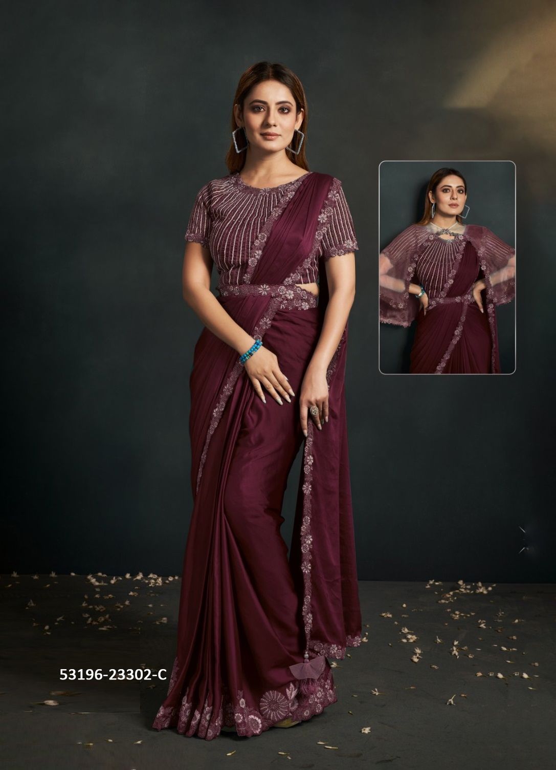 ONE-MINUTE-SAREE - CATALOG # 53196 (SET OF 12 SAREES) ONE-MINUTE-SAREE - CATALOG # 53196 (SET OF 12 SAREES)
