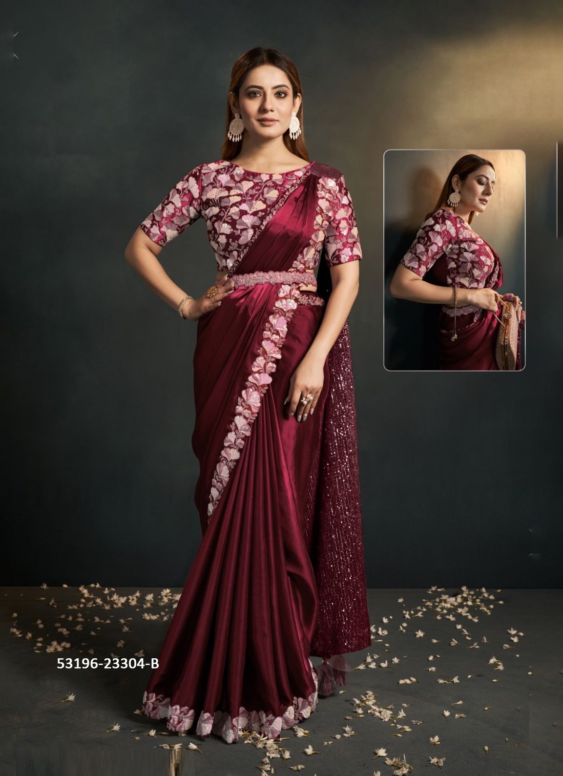 ONE-MINUTE-SAREE - CATALOG # 53196 (SET OF 12 SAREES) ONE-MINUTE-SAREE - CATALOG # 53196 (SET OF 12 SAREES)