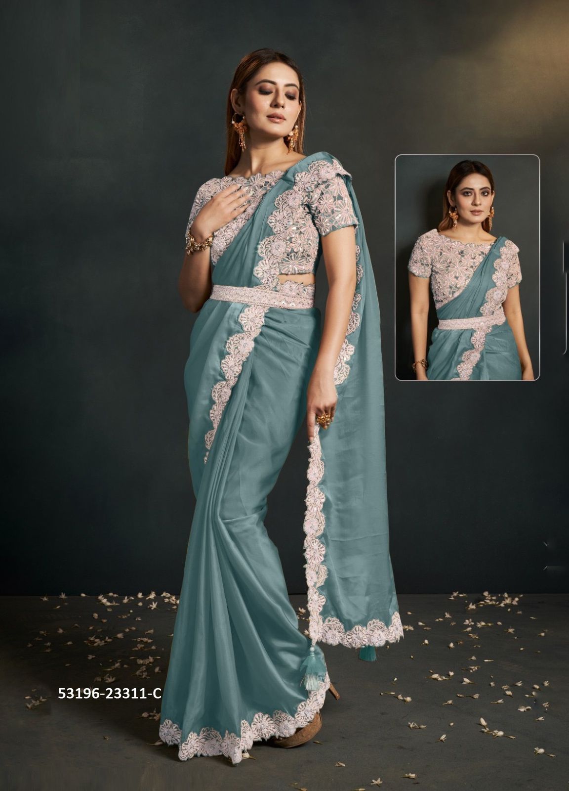 ONE-MINUTE-SAREE - CATALOG # 53196 (SET OF 12 SAREES) ONE-MINUTE-SAREE - CATALOG # 53196 (SET OF 12 SAREES)