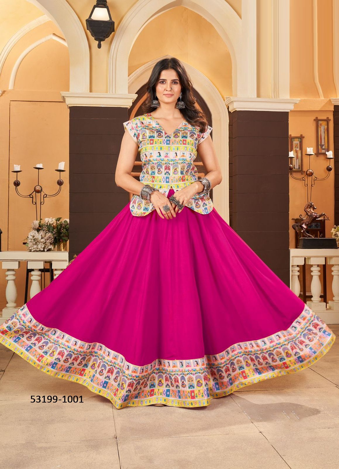 GARBA NIGHTS 2024 - CATALOG # 53199 (SET OF 4 TOPS WITH BOTTOM) GARBA NIGHTS 2024 - CATALOG # 53199 (SET OF 4 TOPS WITH BOTTOM)