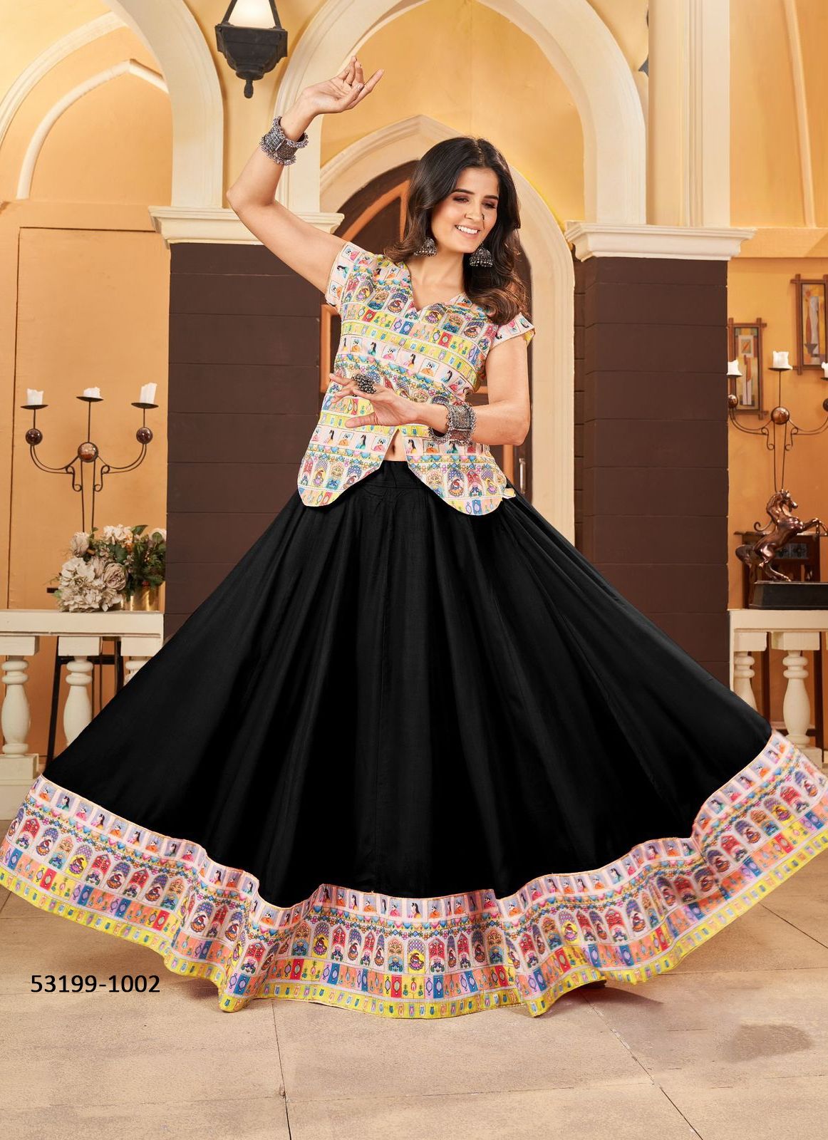 GARBA NIGHTS 2024 - CATALOG # 53199 (SET OF 4 TOPS WITH BOTTOM) GARBA NIGHTS 2024 - CATALOG # 53199 (SET OF 4 TOPS WITH BOTTOM)