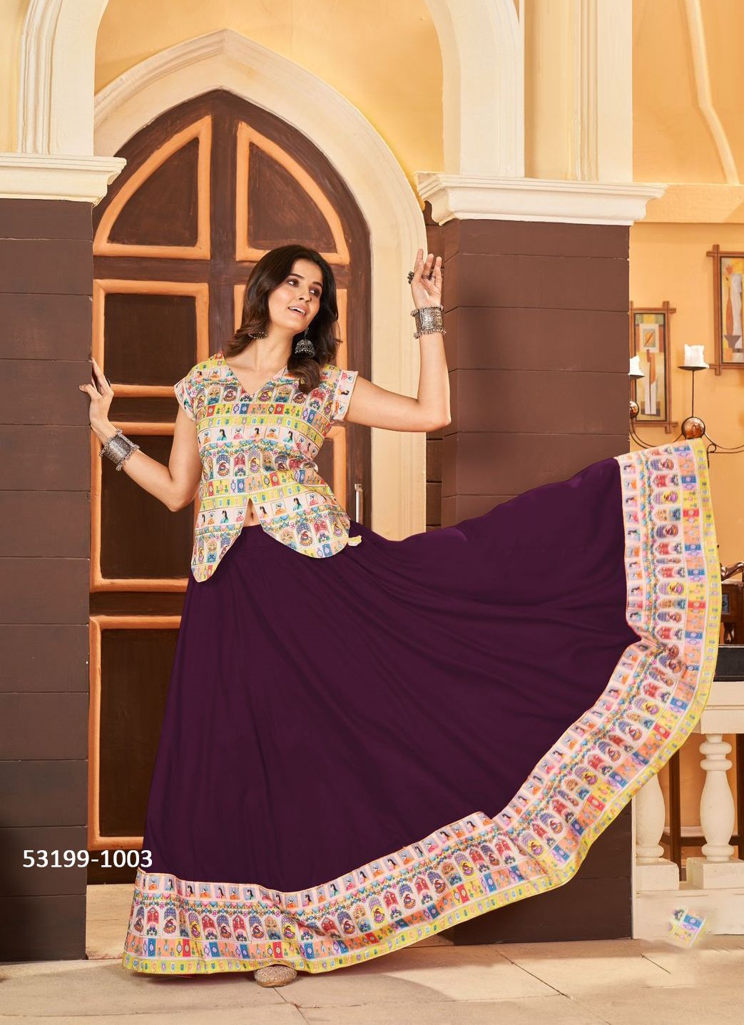 GARBA NIGHTS 2024 - CATALOG # 53199 (SET OF 4 TOPS WITH BOTTOM) GARBA NIGHTS 2024 - CATALOG # 53199 (SET OF 4 TOPS WITH BOTTOM)